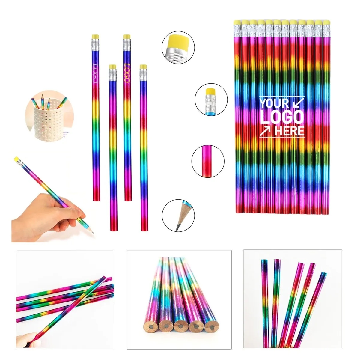 Colorful Wood Pencil 3
