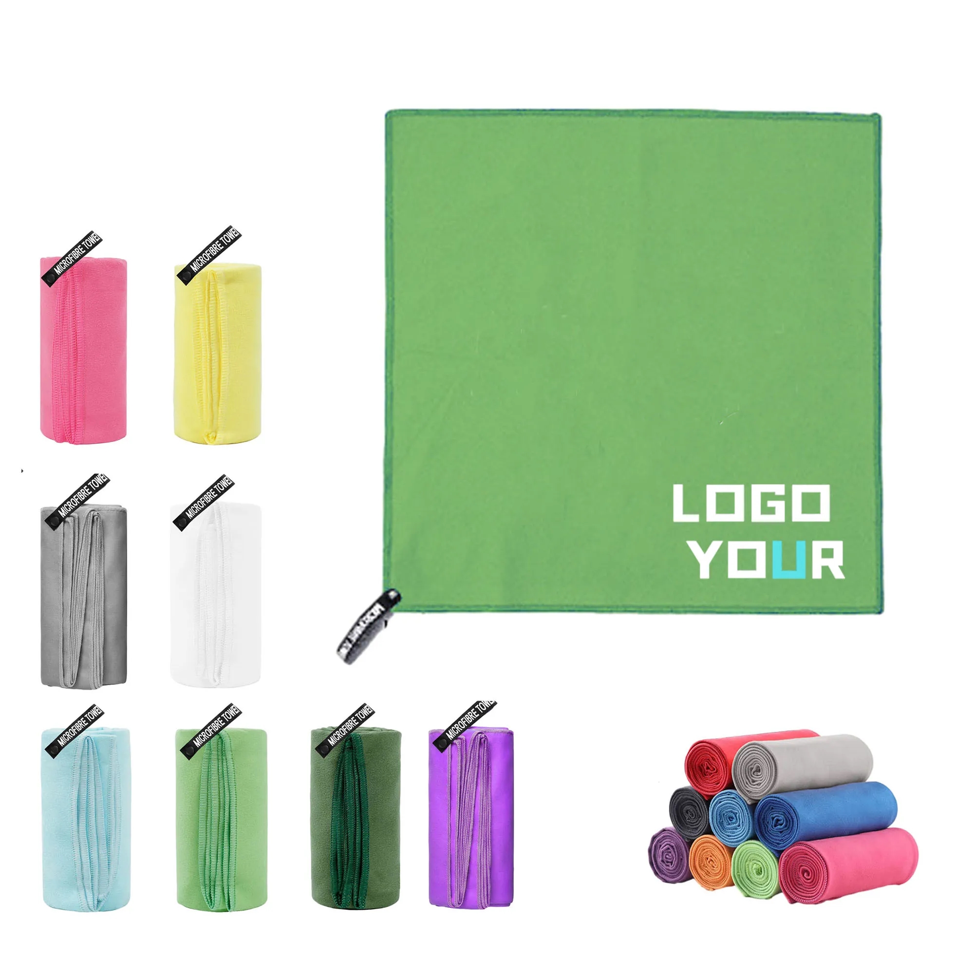 MOQ 100 PCS Microfiber Perfect Sports Yoga Towel 1
