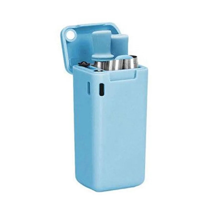 Reusable Stainless Steel Folding Straw 2