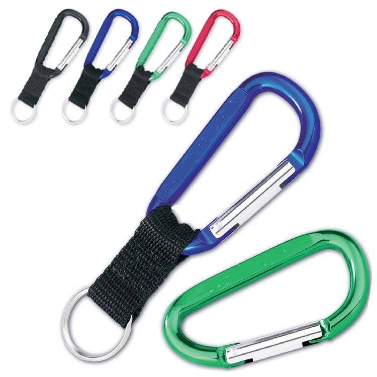 Small Carabiner with Strap 1