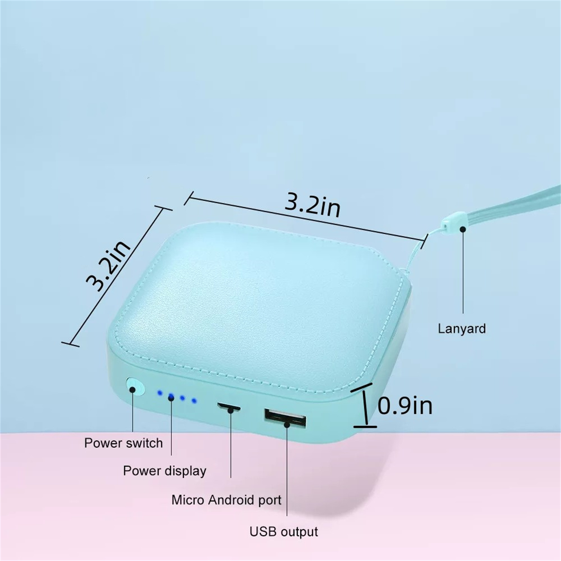 Mini 10K mAh Portable Charger 4