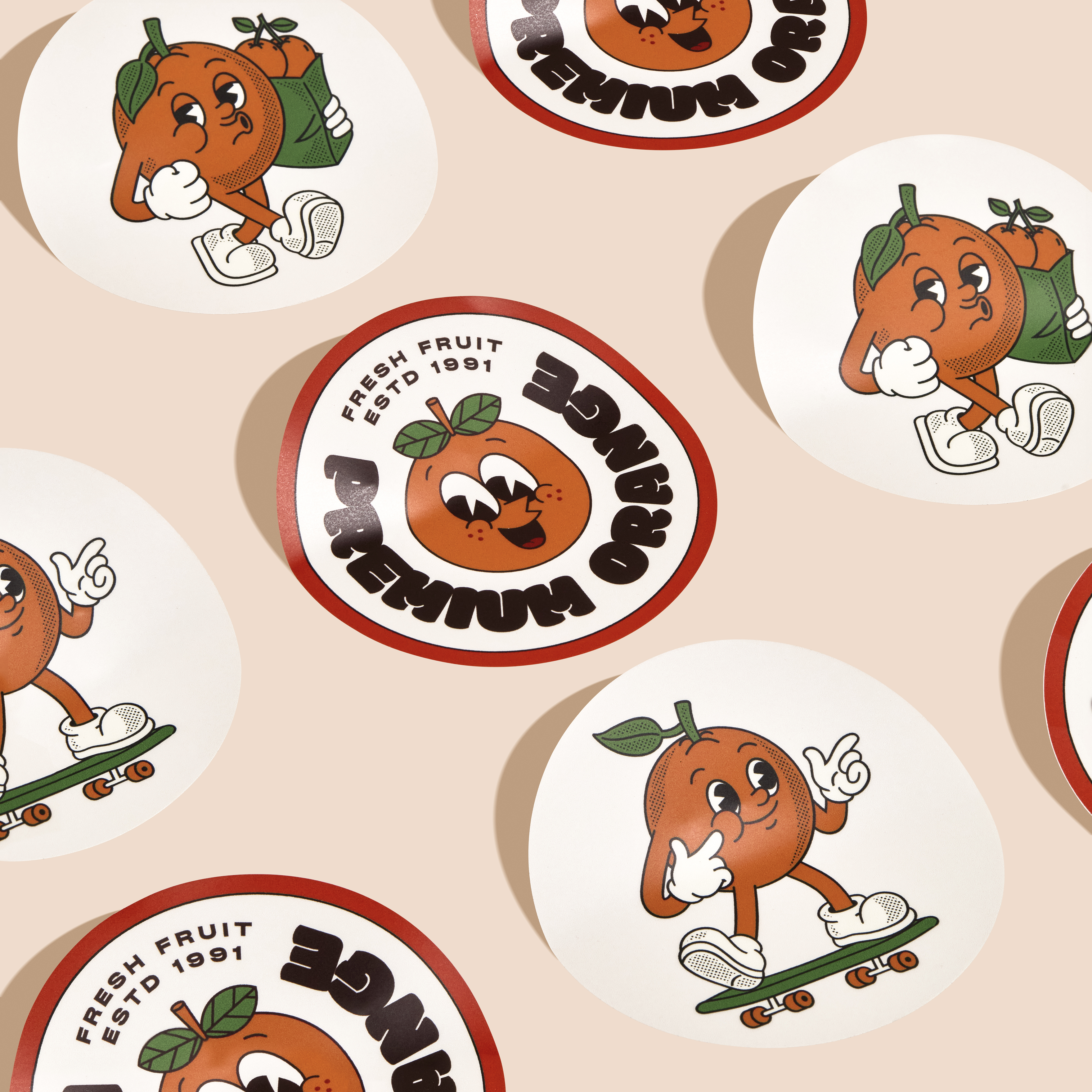 2"x2" Custom Circle Sticker (High Quantity) 1