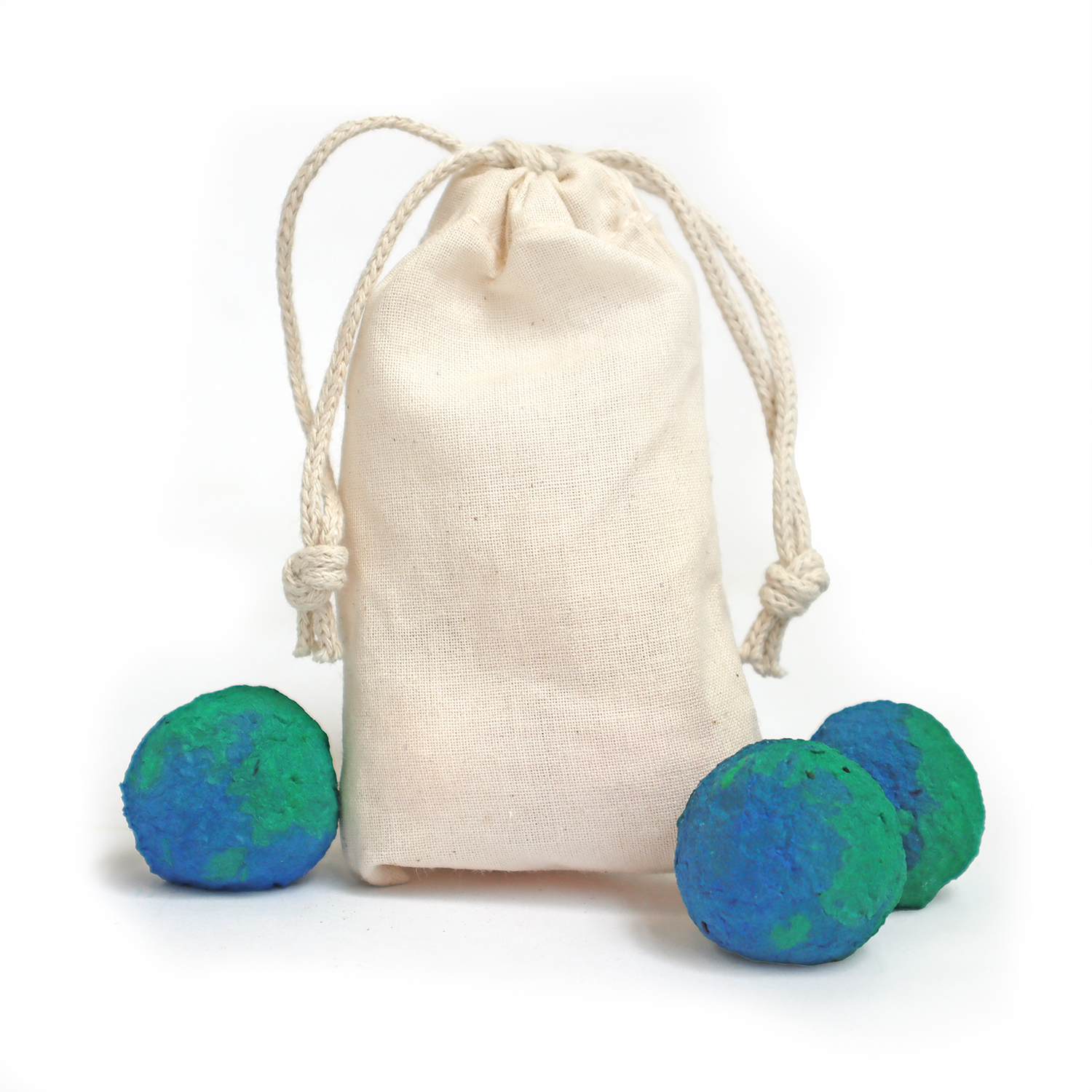 Earth Day Seed Bombs Muslin Bag 3 3