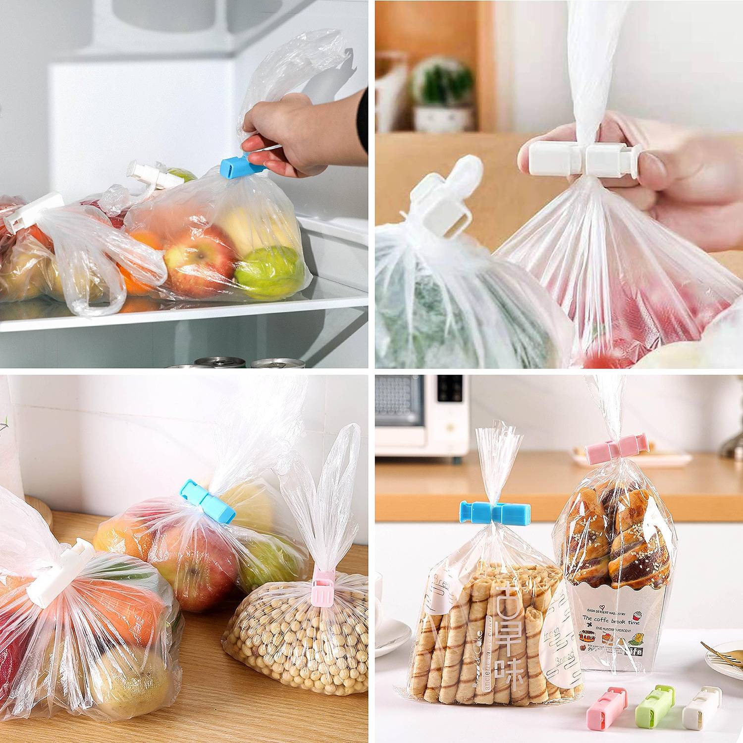 Moisture-Proof And Sealing Plastic Bag Clip 5