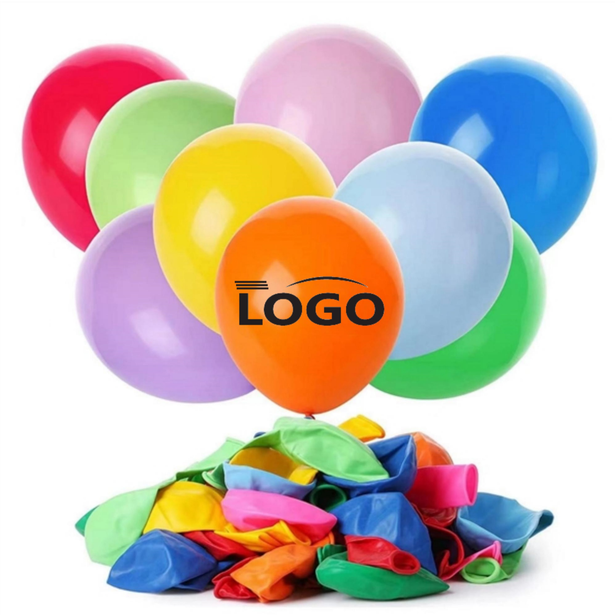 LuxeDecor 10" Matte Finish Latex Balloons 2