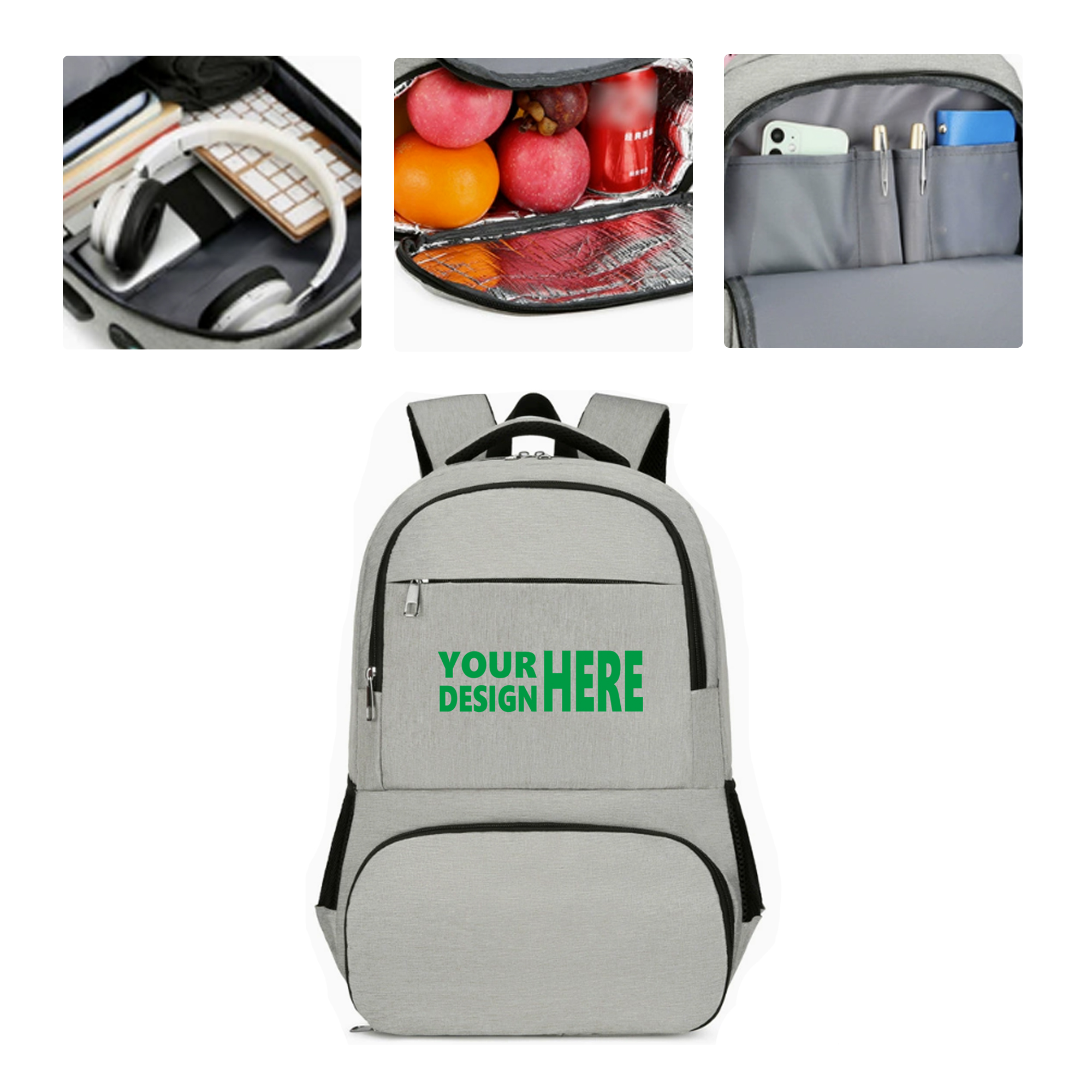 MOQ 50 Insulated Multifunctional Picnic Backpack for Outdoor Use 2
