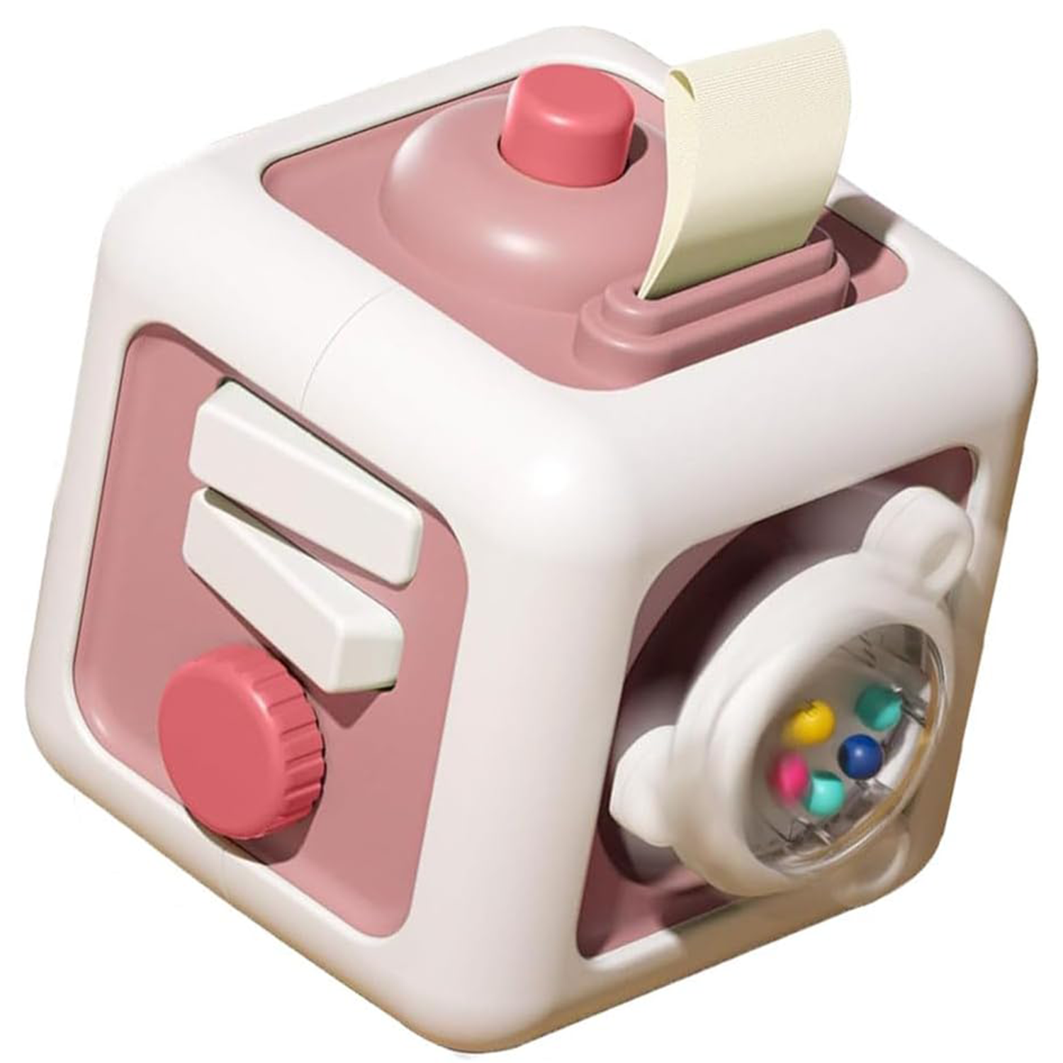 Baby 6 in 1 Sensory Busy Cube Toys 4