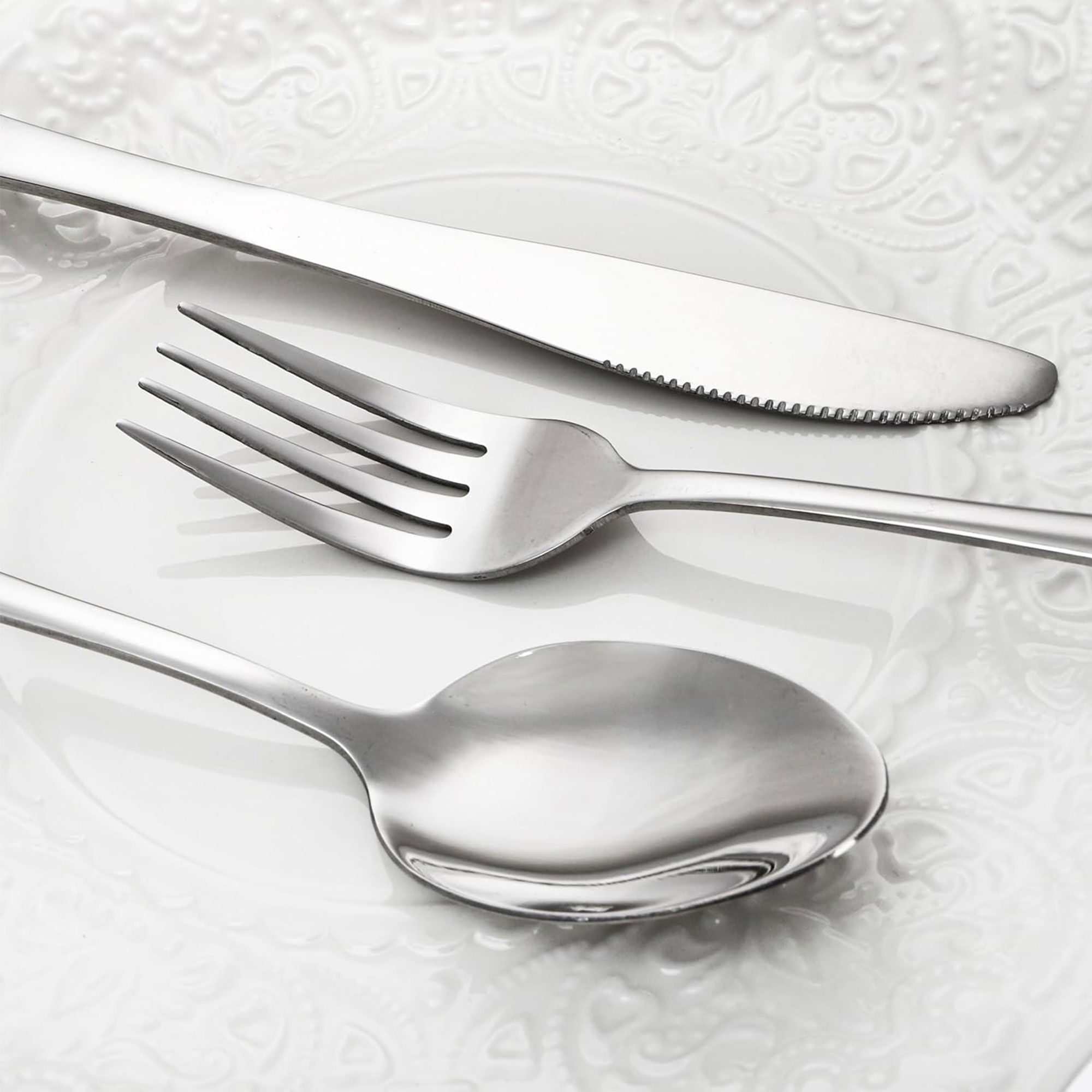 MOQ20 4-Piece Stainless Steel Portable Cutlery Set 4