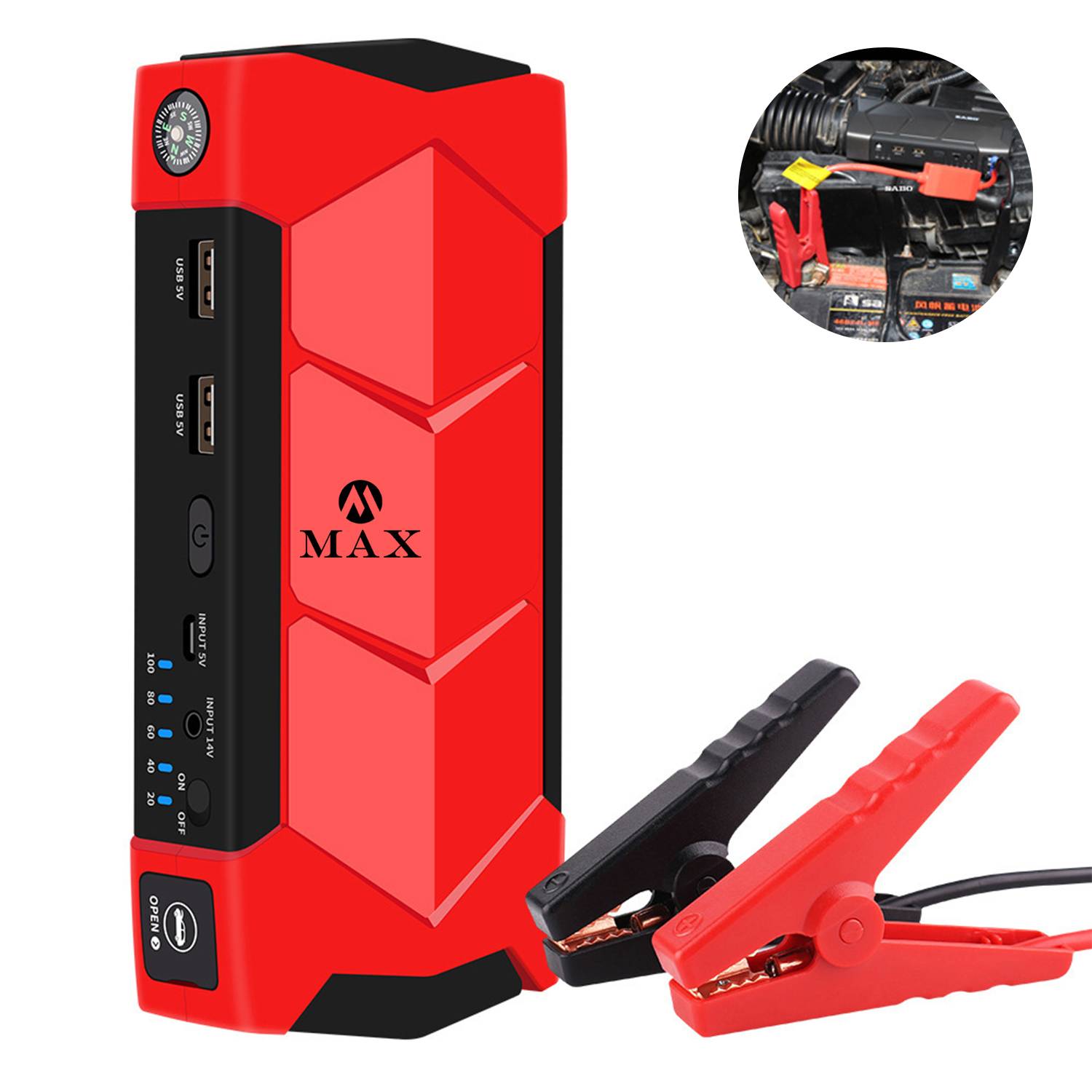 12V On-Board Power Jump Starter 2