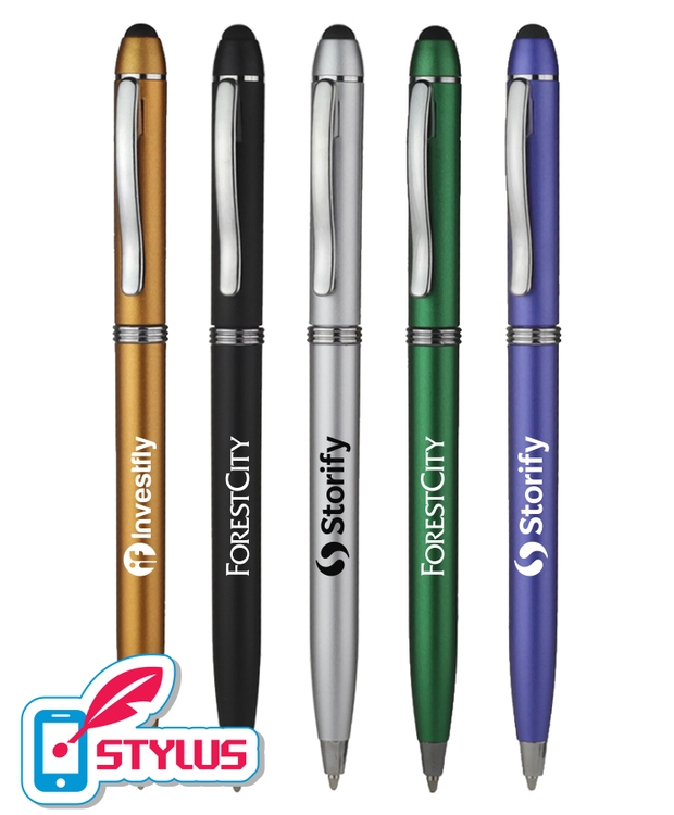 "Caribbean" Stylus Twist Pen 1