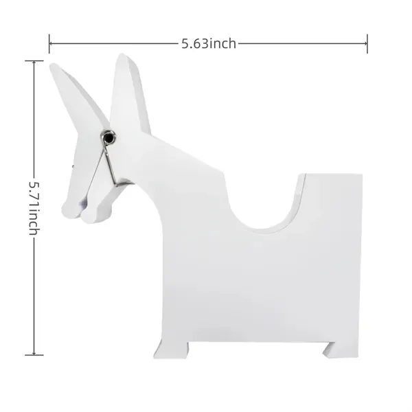 Metallic Mule Note Holder - Stylish Desk Organizer 1