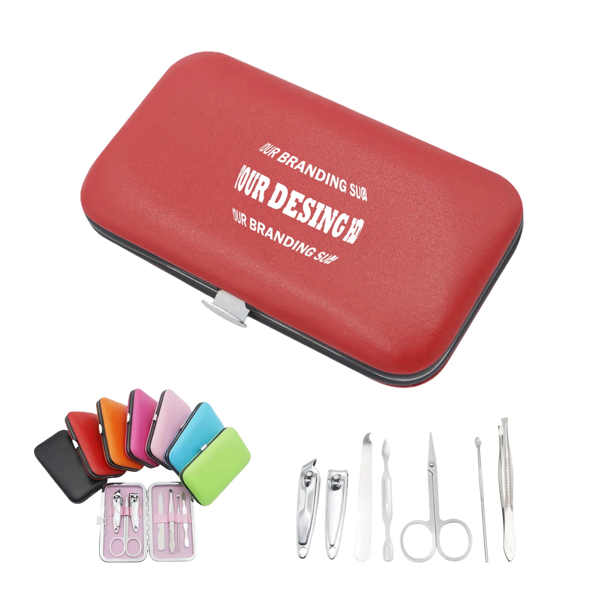Sturdy Stainless Steel Nail Clipper Set With Case