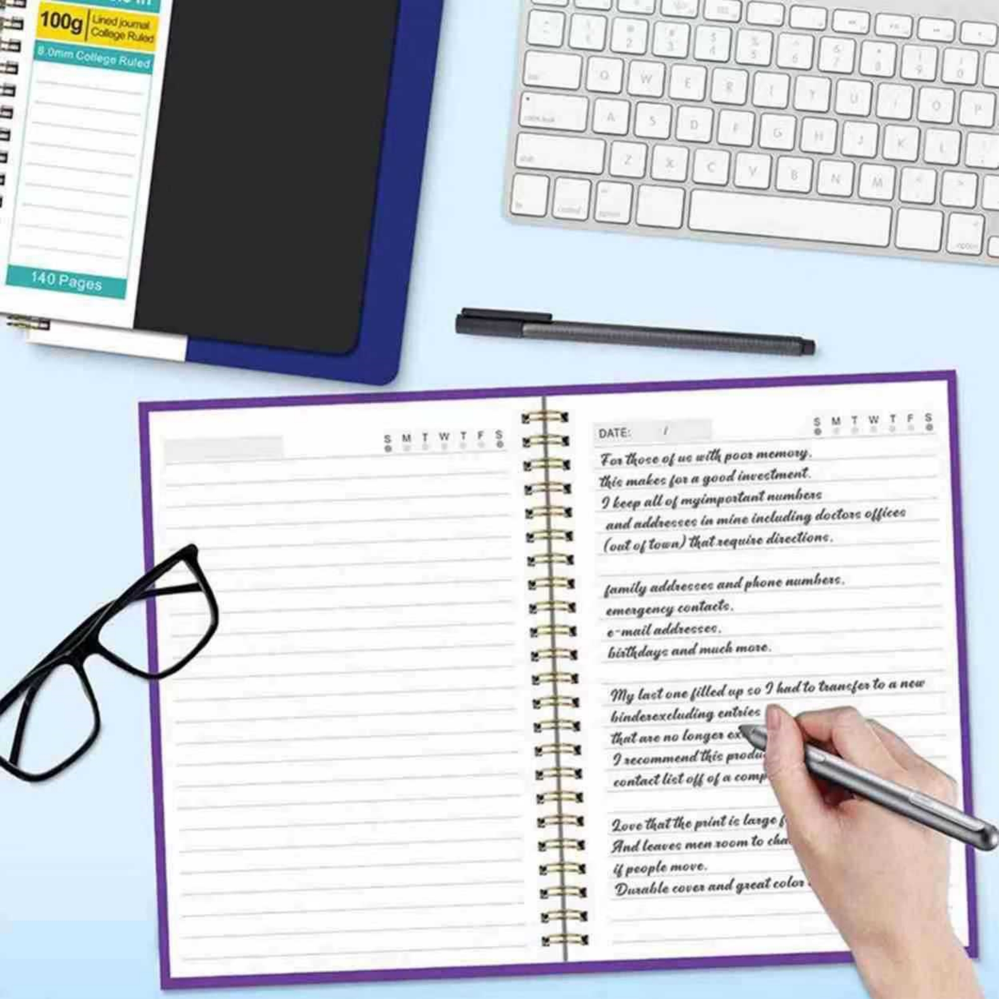 A5 Lined Spiral Journal Notebook 3