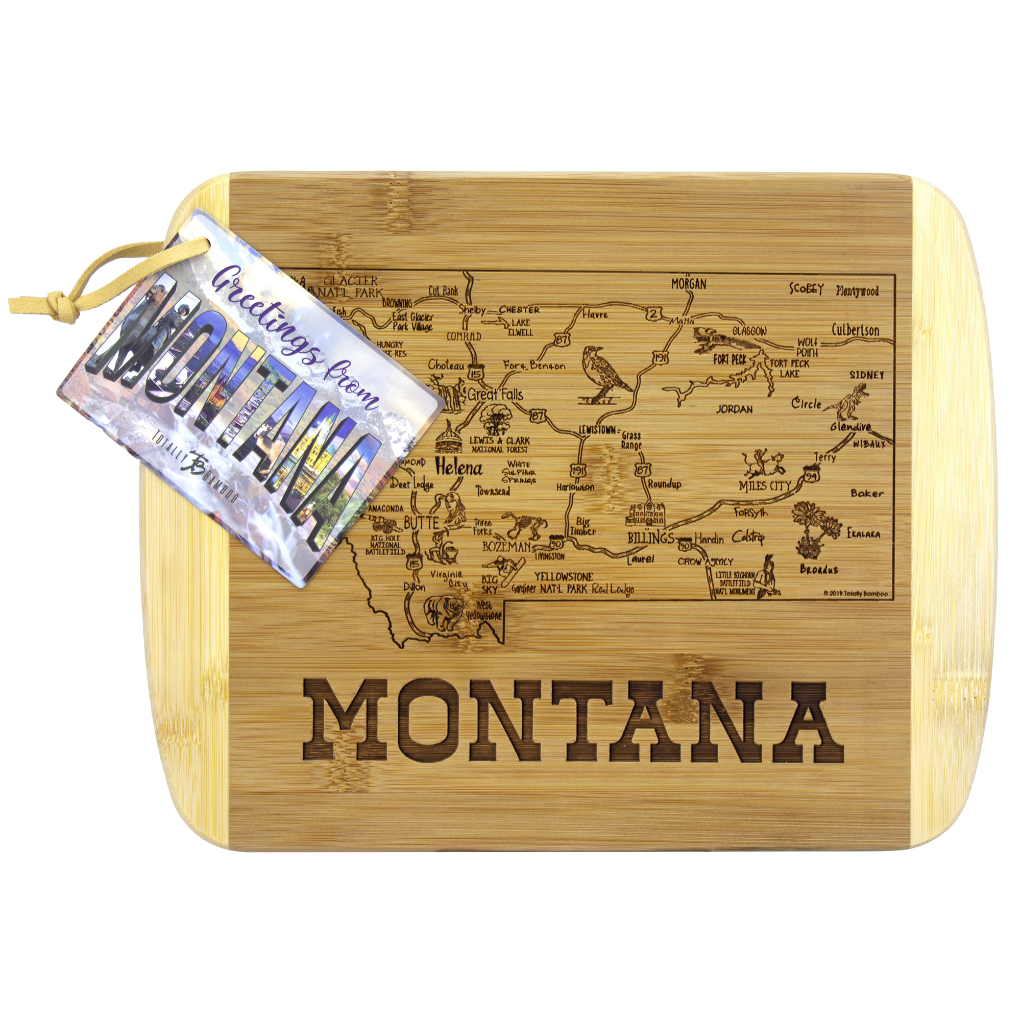 A Slice of Life Montana Serving & Cutting Board 2