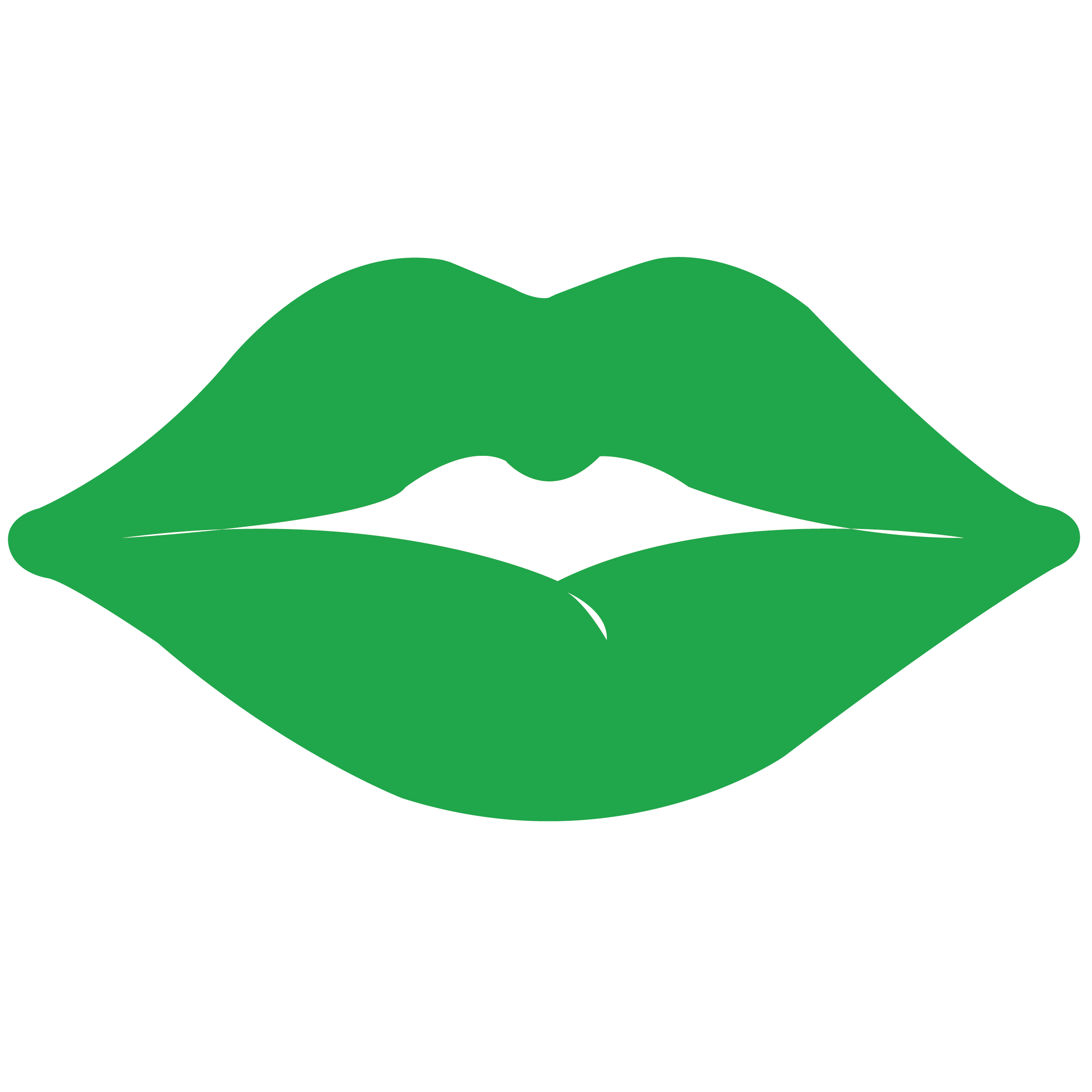 Foam Lips Cheering Mitt 13