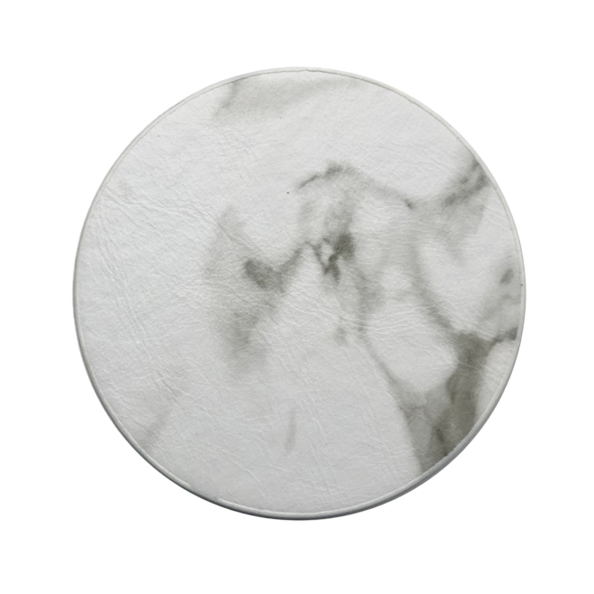 Multi-Color Customized Round PU Leather Coaster 6