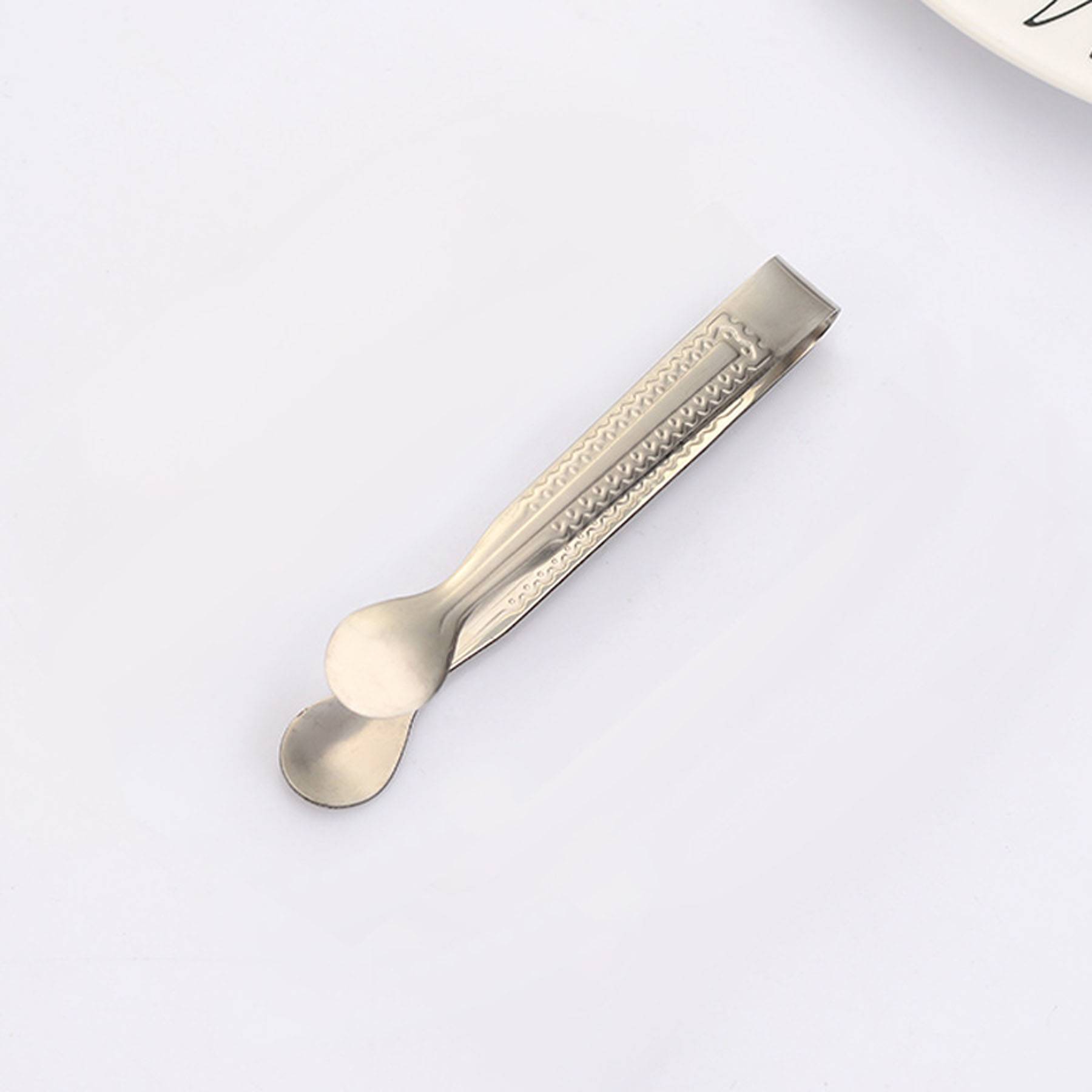 Thickened 304 Stainless Steel Gold Tongs 3