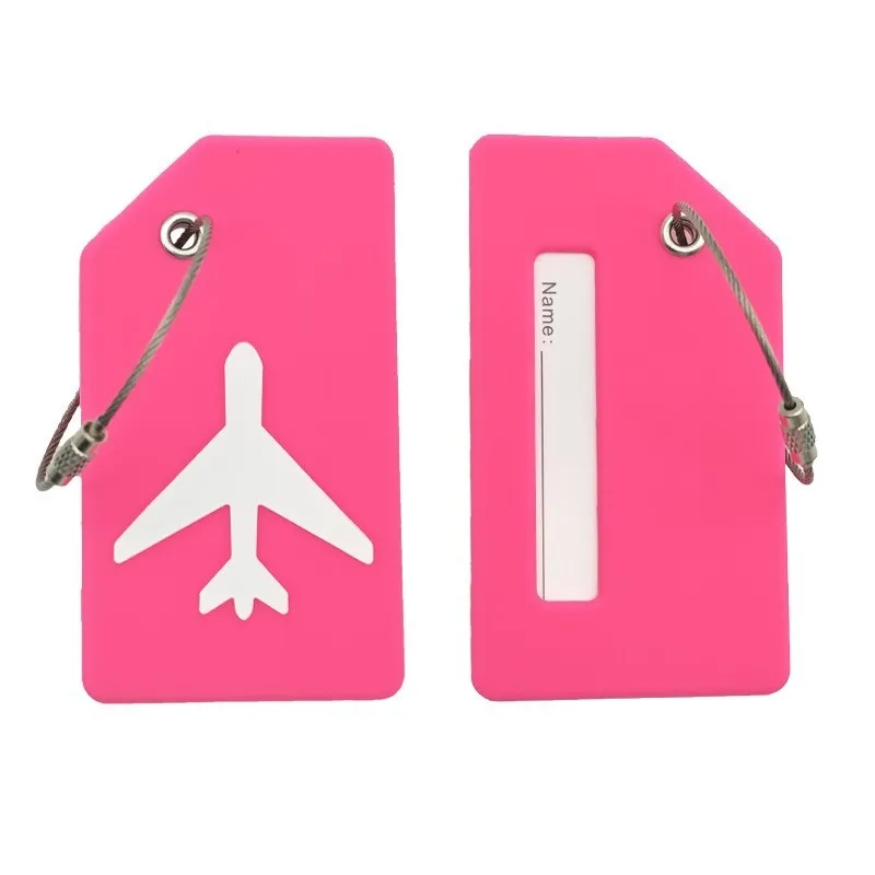 3.5 Inch Silicone Luggage Tag Compact and Lightweight 13