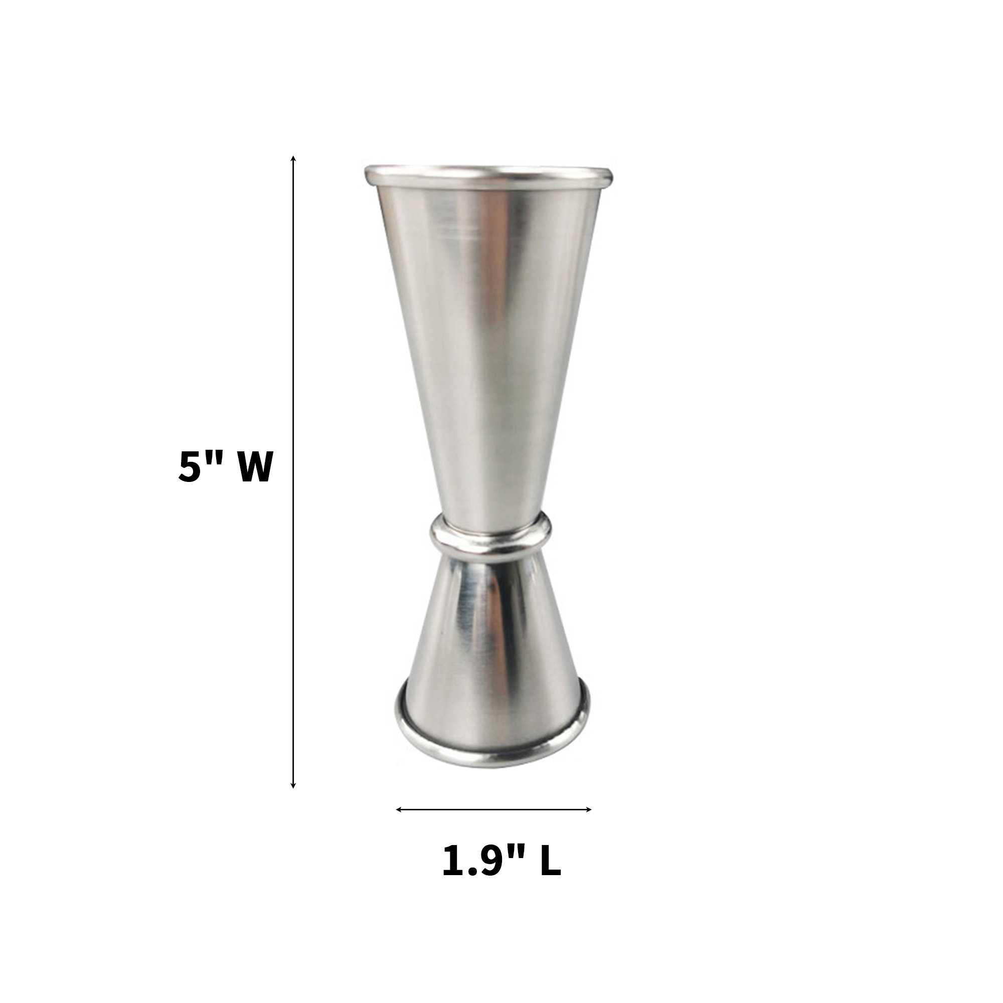 Stainless Steel Double Cocktail Jigger Measuring Cup 3