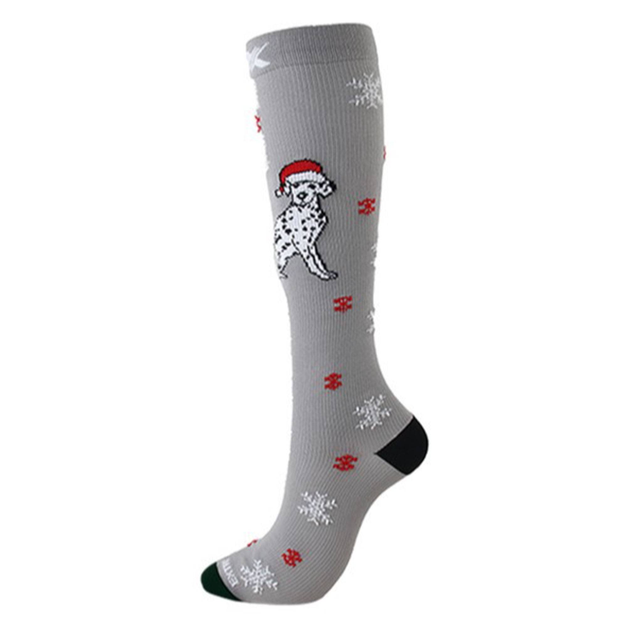 Christmas Santa Hat Nylon Socks 3
