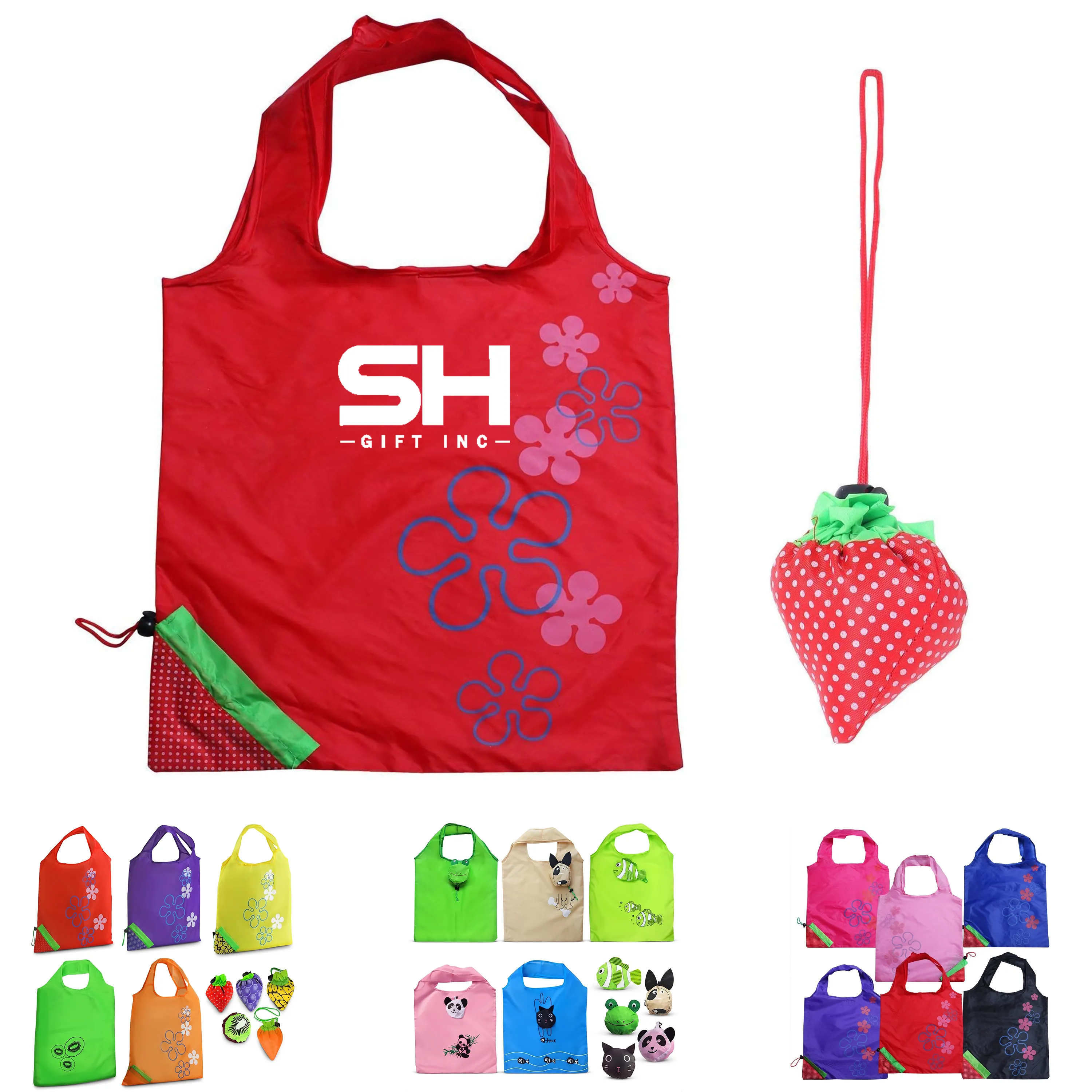 Foldable Reusable Grocery Bags 4