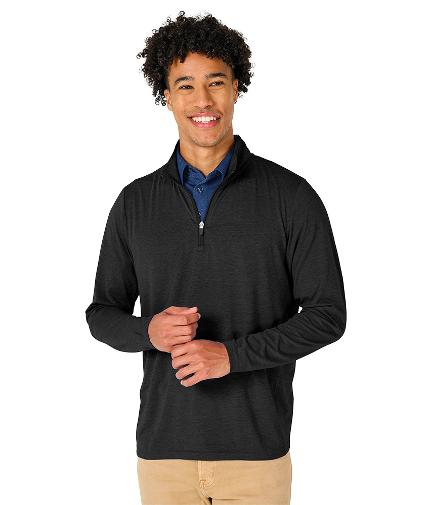 Men's Vista Tri-Blend Quarter Zip