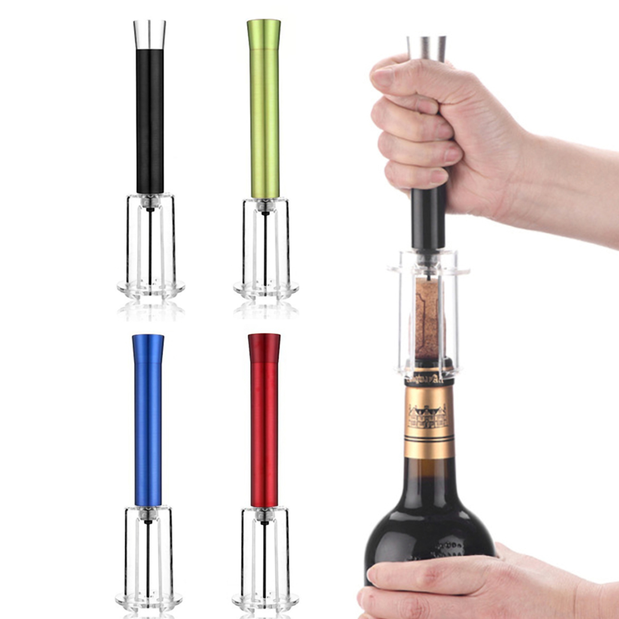 Air-Pressue Wine Bottle Opener 2