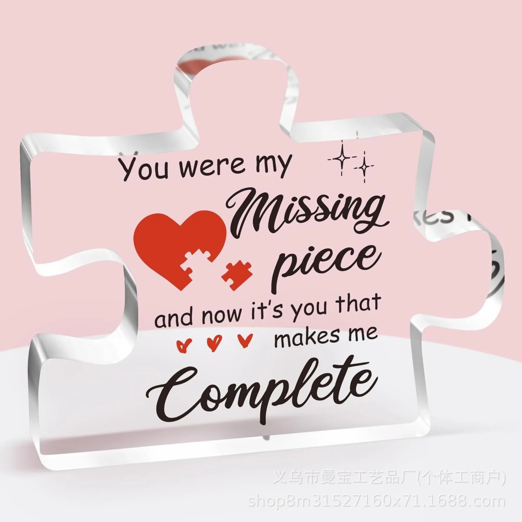 Irregular Acrylic Pattern Blessing Gift 12
