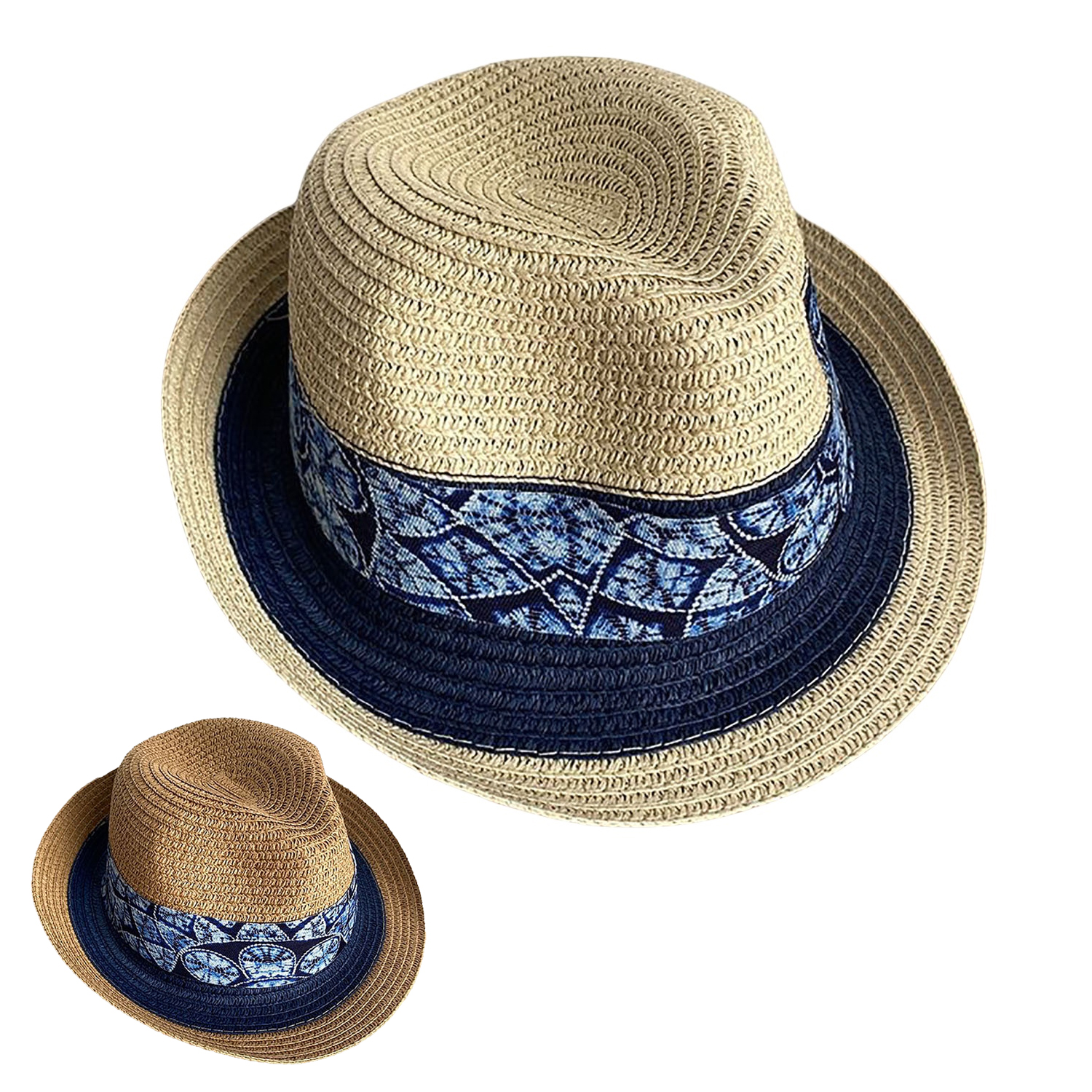 Ethnic style straw hat 3