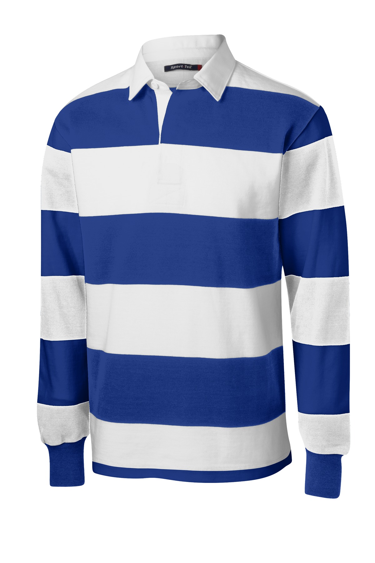Sport-Tek Classic Long Sleeve Rugby Polo. ST301 19
