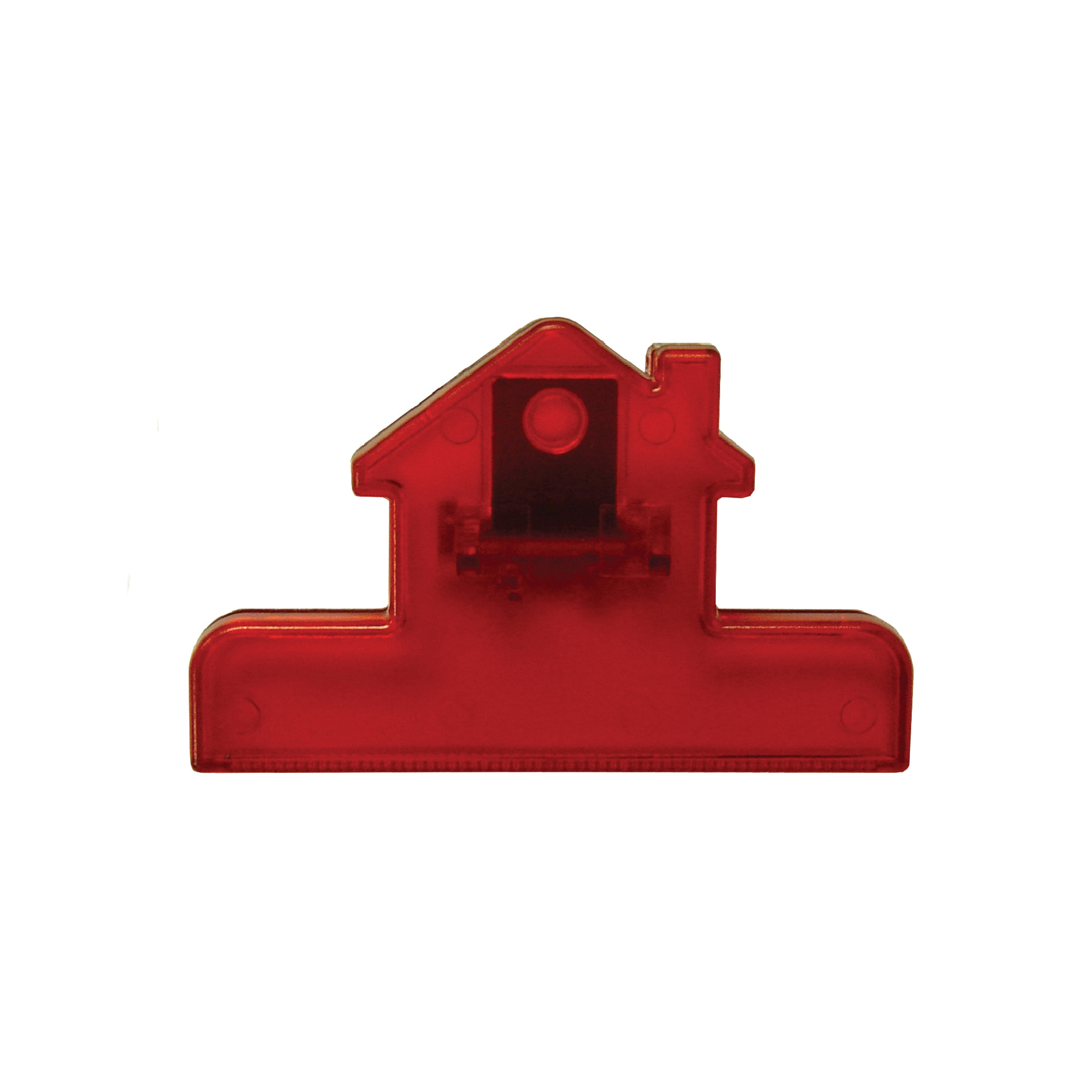 House Shaped Translucent Chip Clip 4