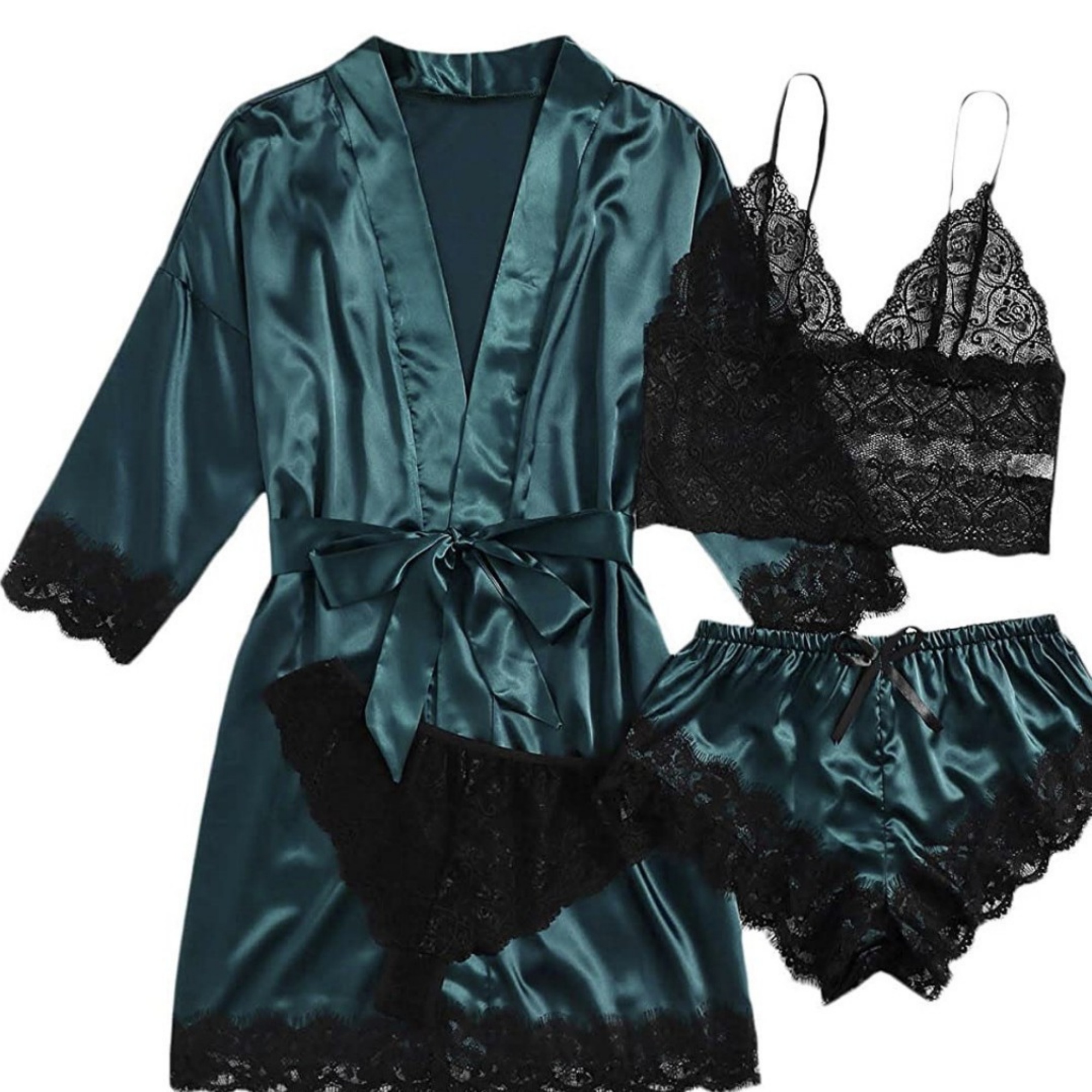 Four-Piece Pajama Set 6