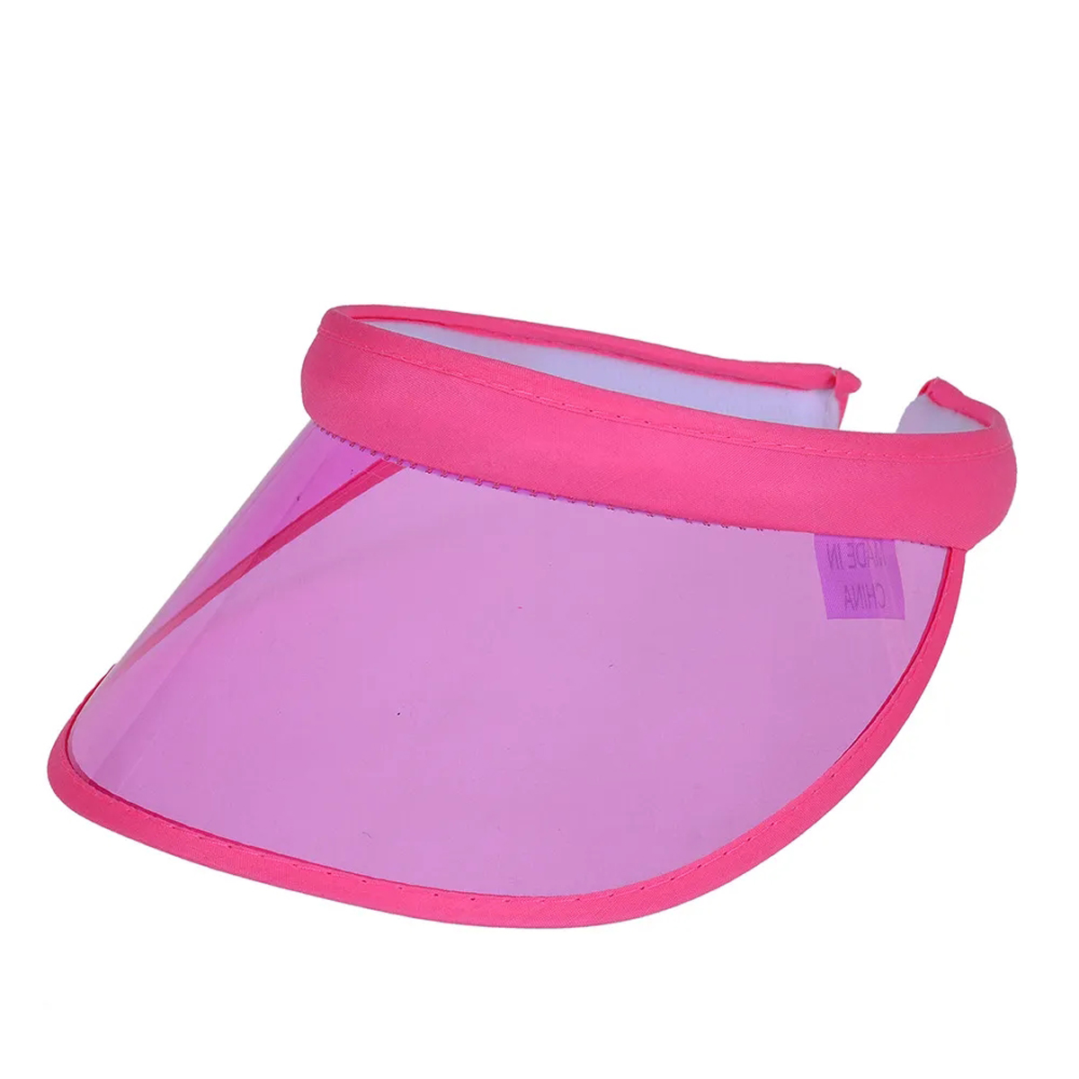 Clear PVC Visor With Wide Brim For Sun Protection 10