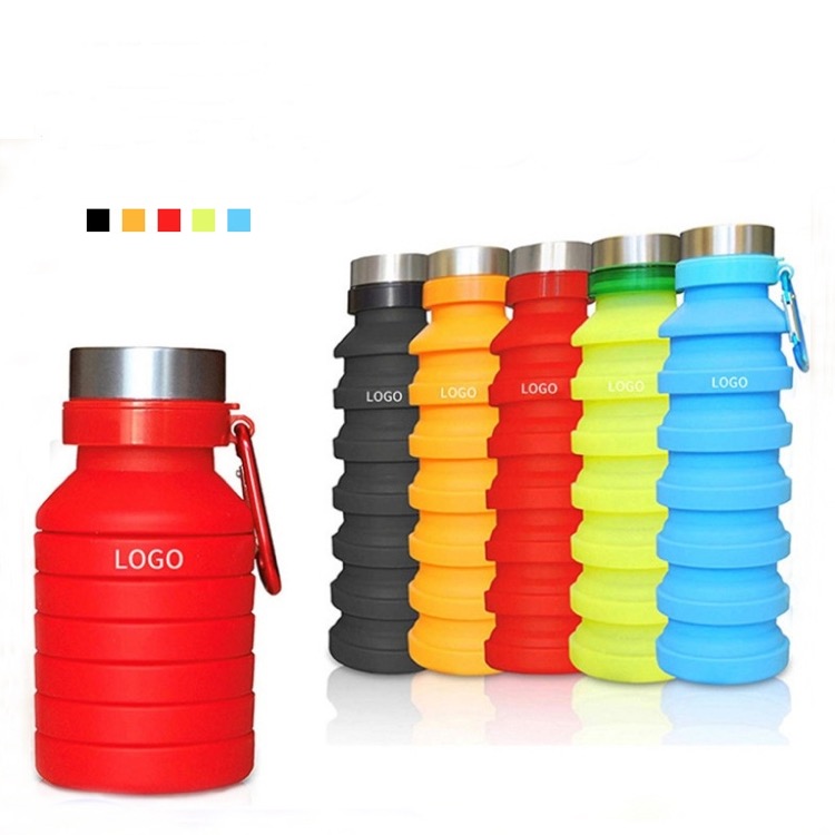 Telescopic Silicone Water Bottle 5