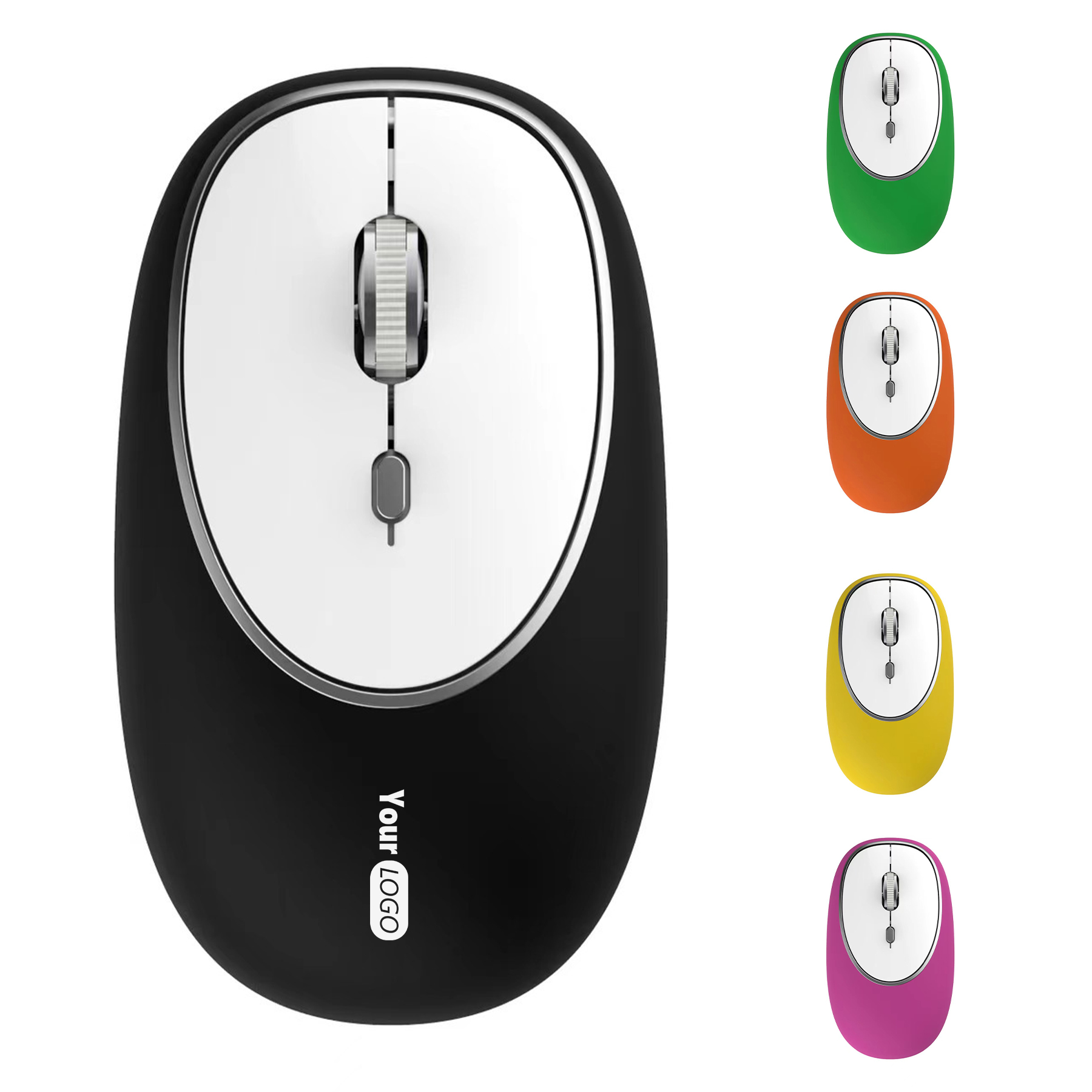Plastic Lightweight Office And Business Wireless Mouse 1