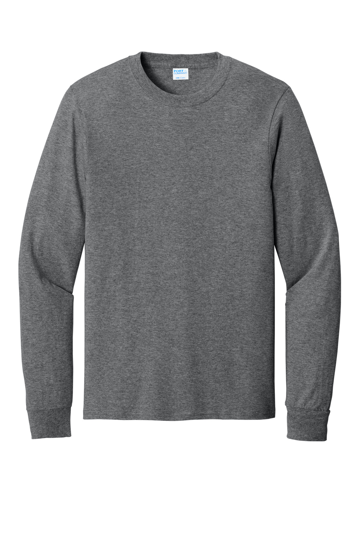 Port & Co Long Sleeve Core Cotton Tee. PC54LS 3