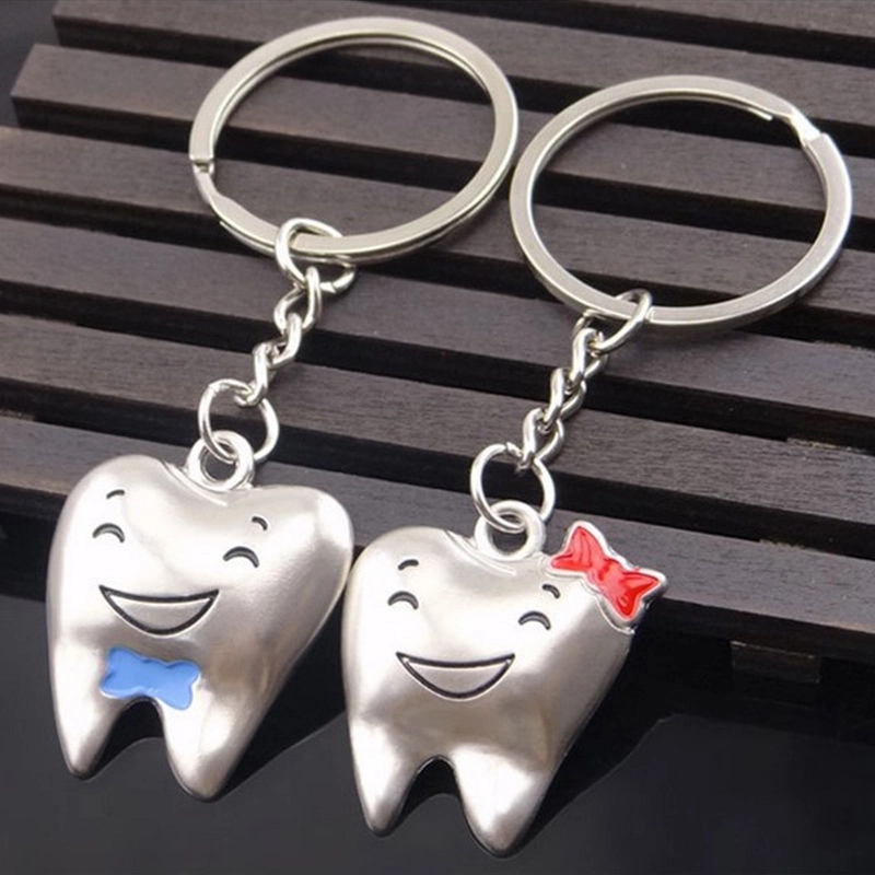 Smile tooth keychain 1