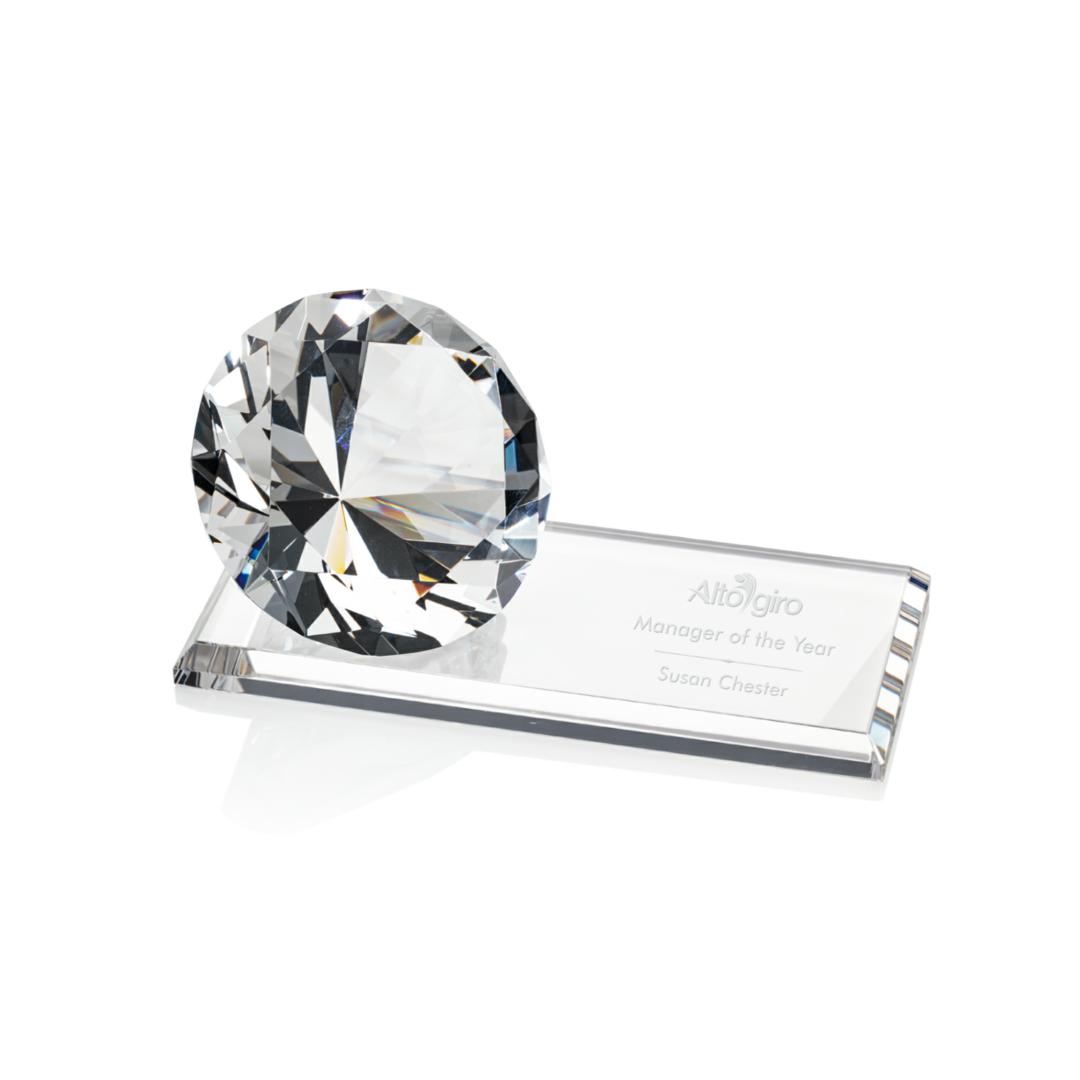 Gemstone Award on Starfire - Diamond 12