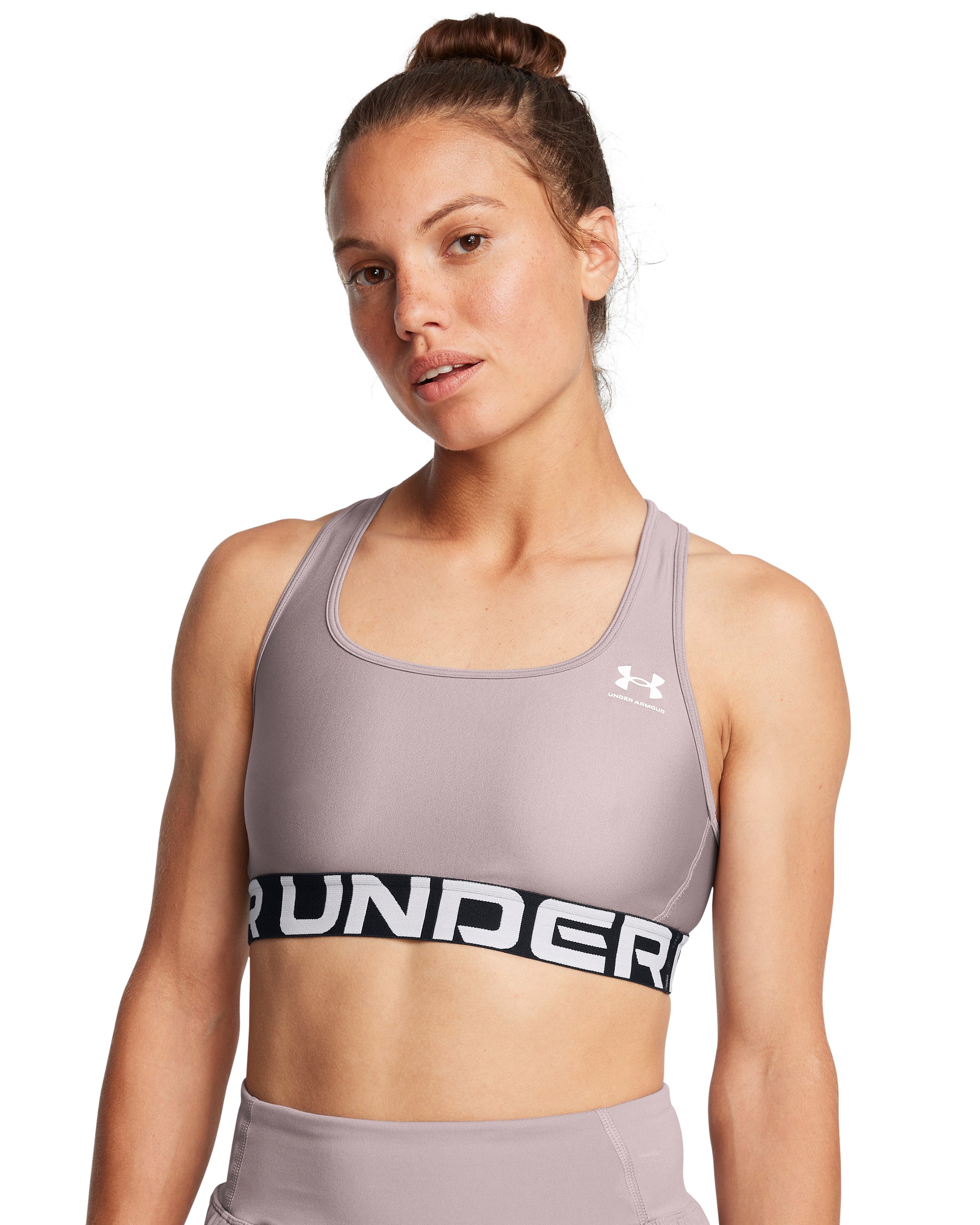 HeatGear Mid Branded Women's Sports Bra 2