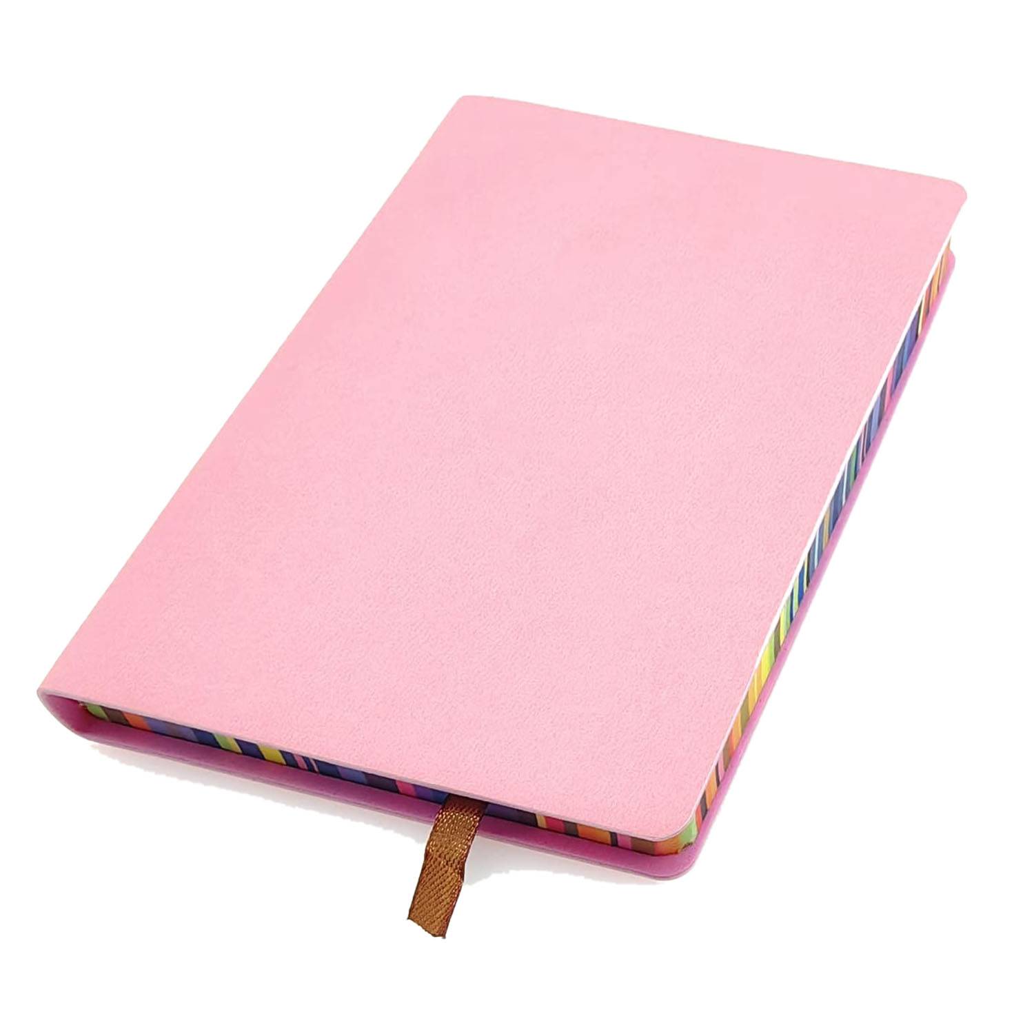 Rainbow Edge Notebook with PU Leather for Office School 5