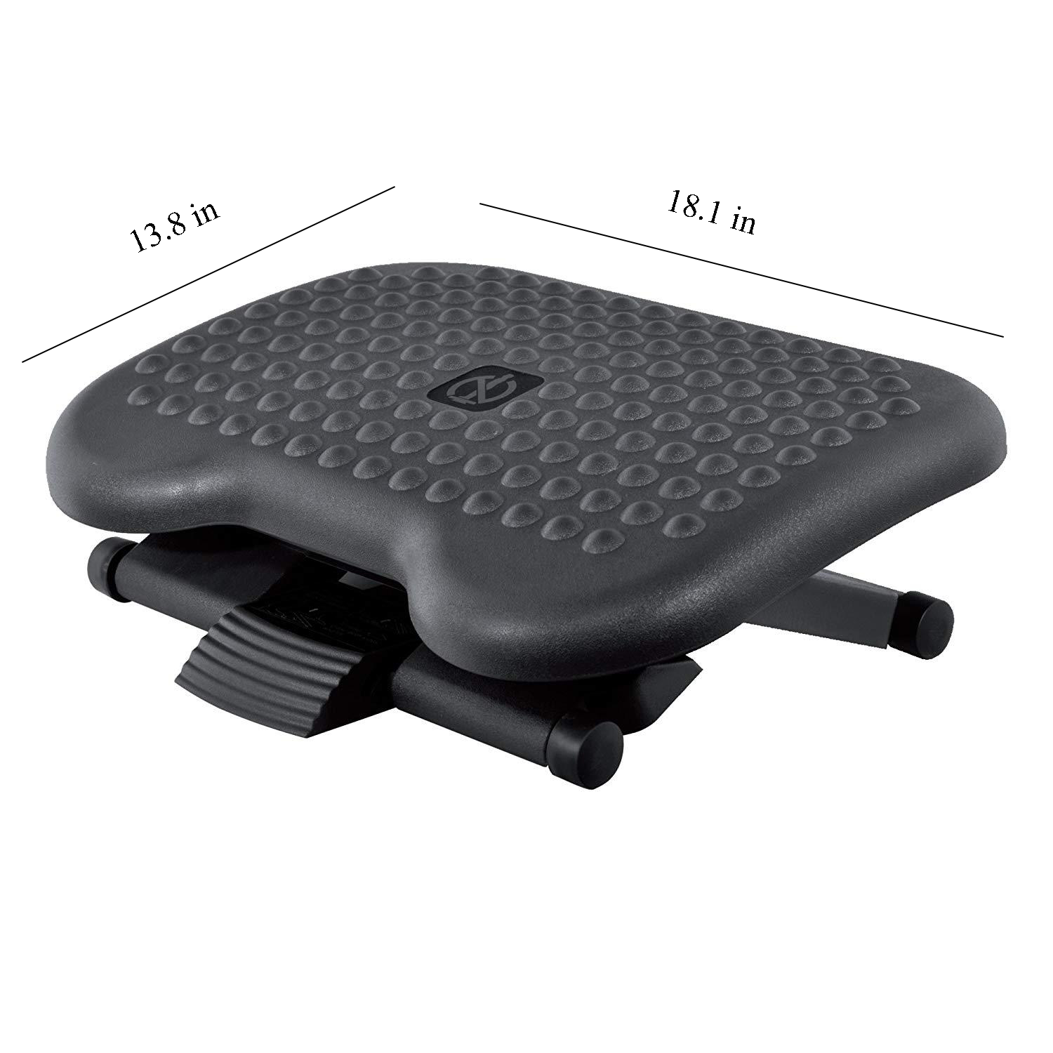 3 Height Adjustable Under Desk Footrest 6