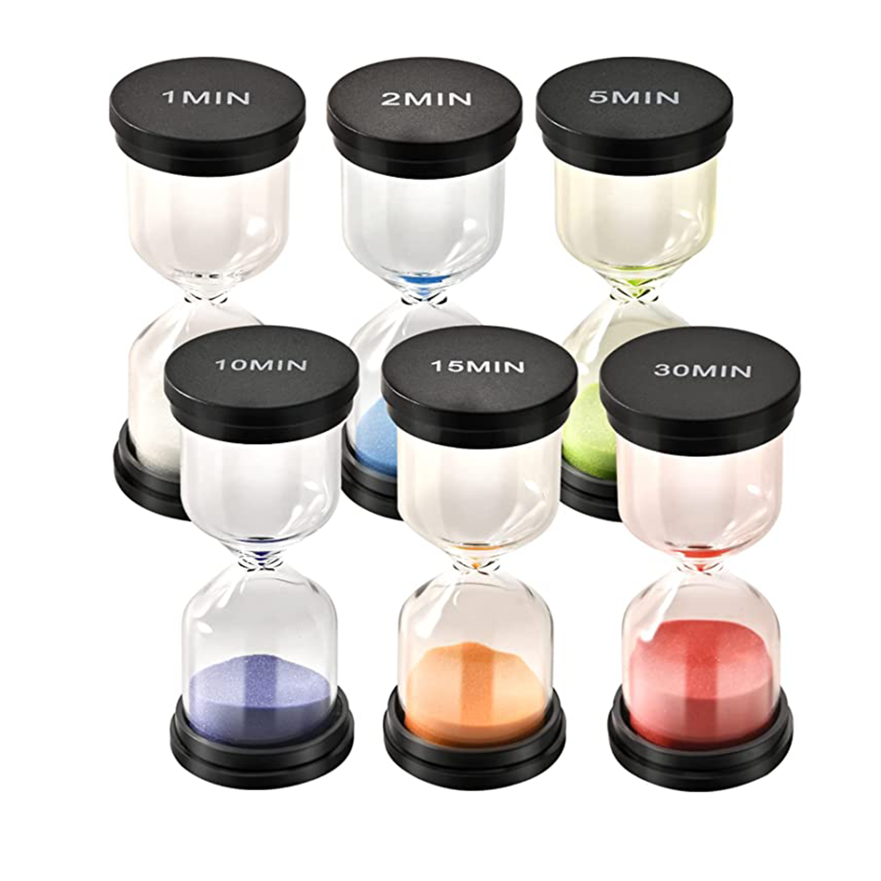 Colorful Sand Timers for Kids 2