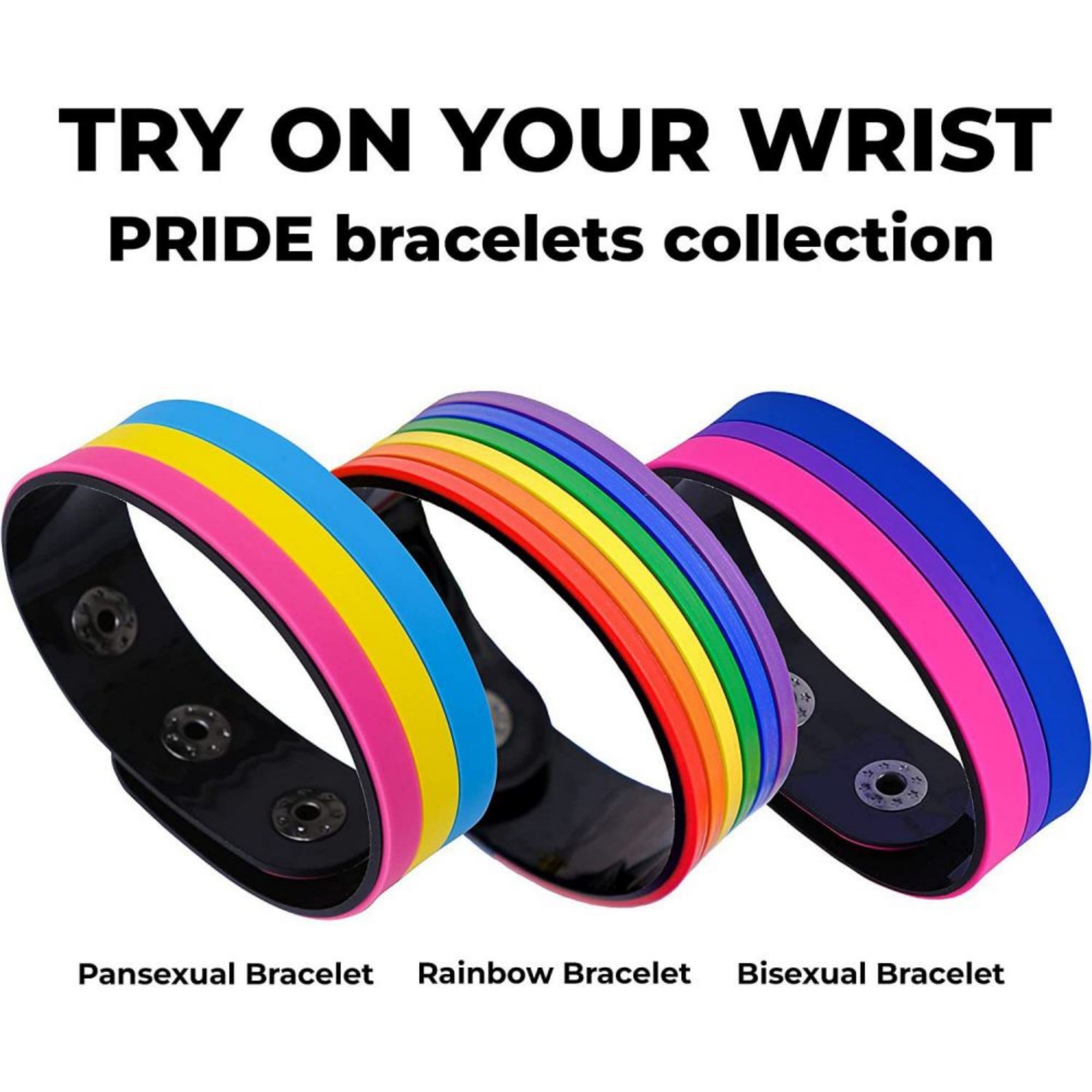 Rainbow Pride Bracelet for LGBTQ+ Gifts 3