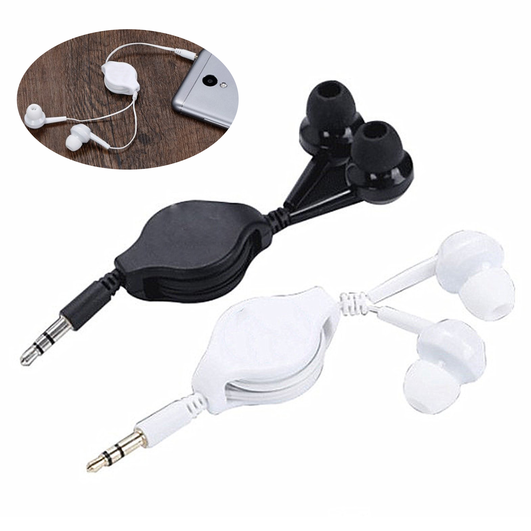 Retractable Ear Buds 1