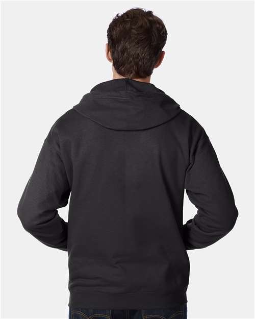 Unisex EcoSmart® Full-Zip Hooded Sweatshirt - P180 35