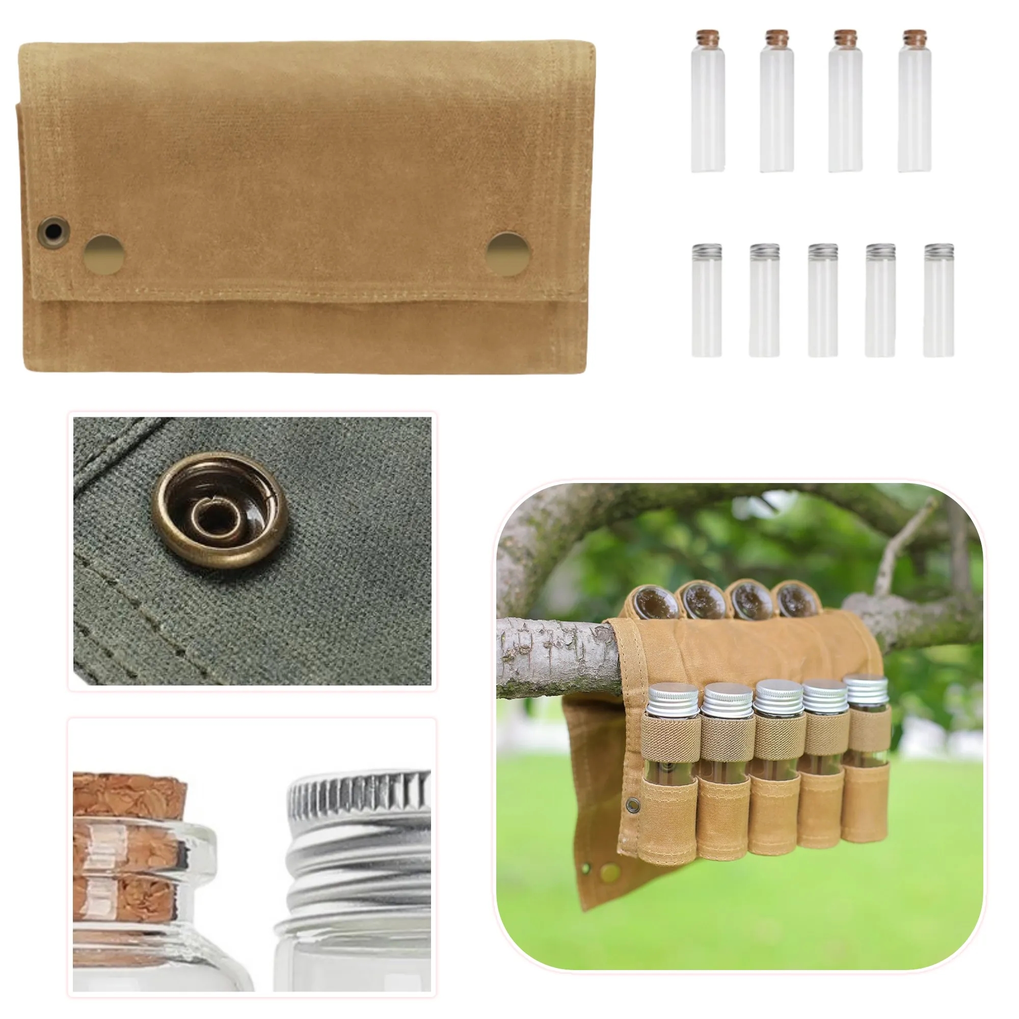 Camping Spice Bottle Set 2