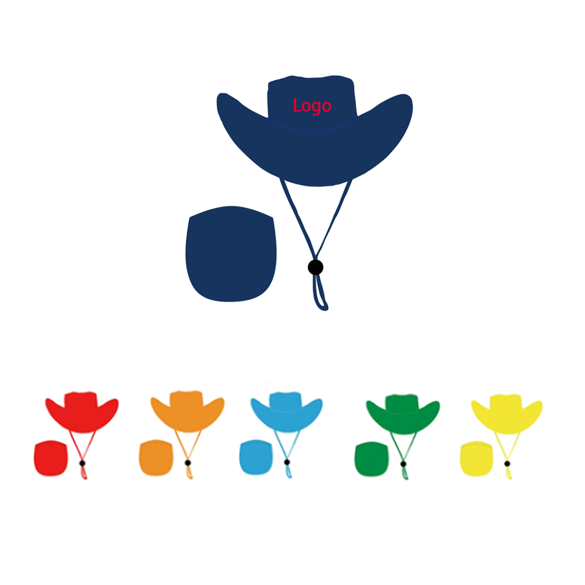 Foldable Cowboy Hat 2