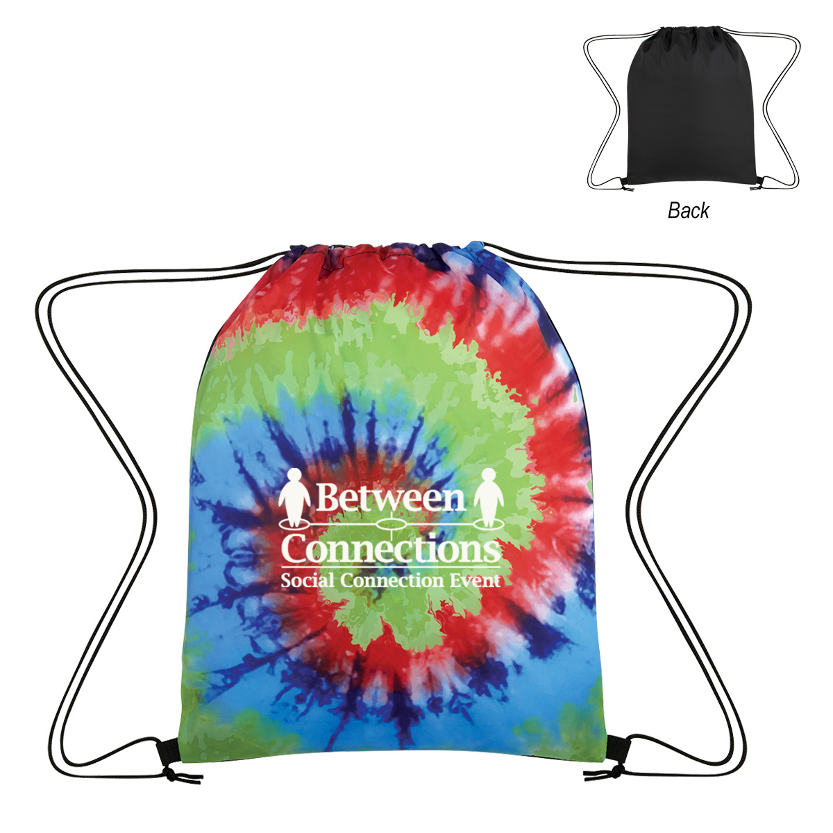 Tie-Dye Drawstring Bag 2