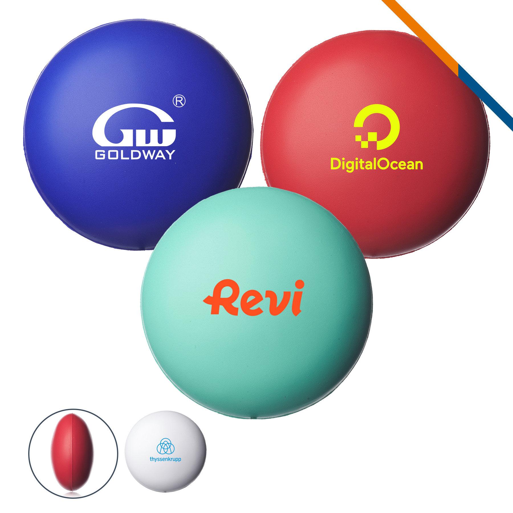 Jamison Oval Shaped Stress Ball 2