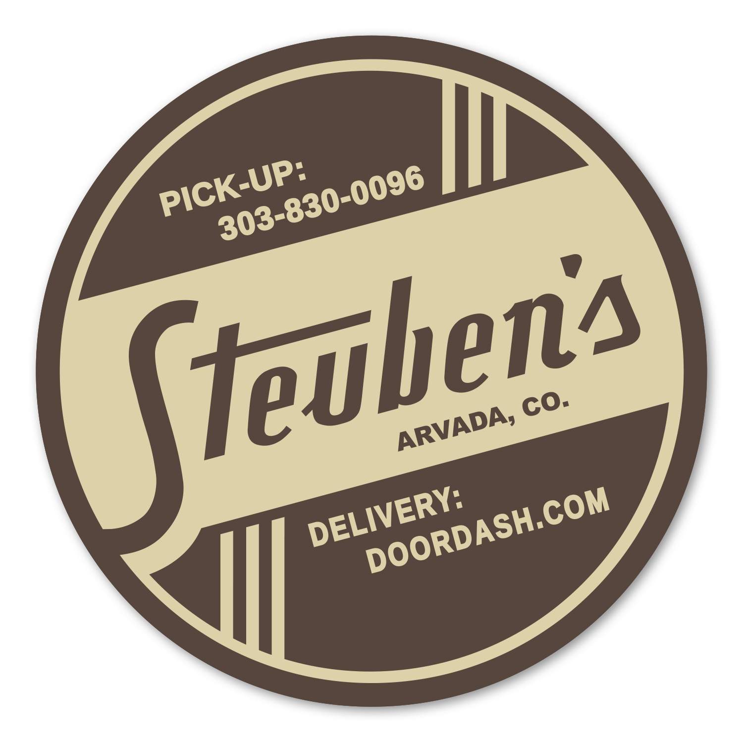 3.5 In Circle Removable Label